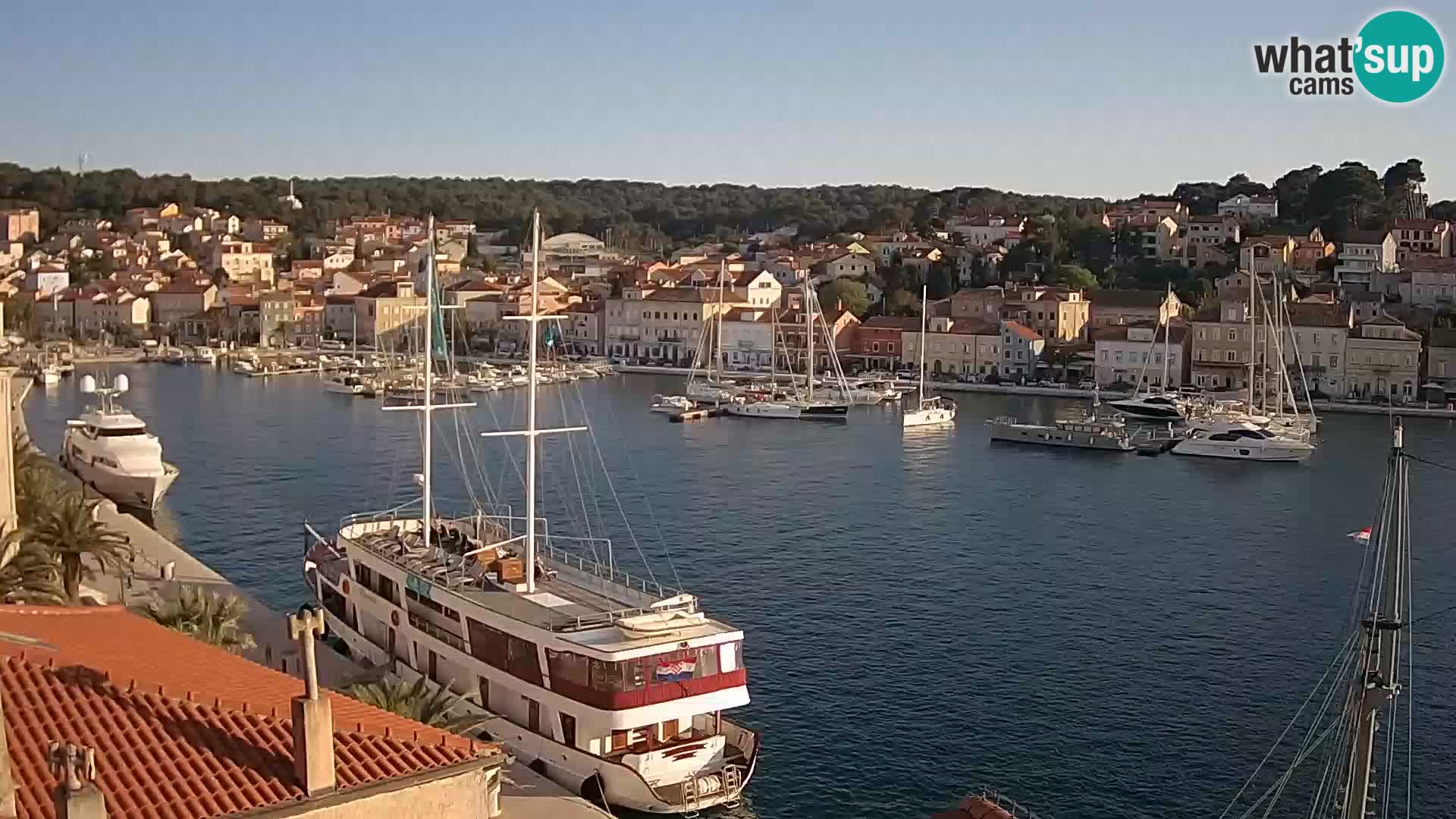 Webcam live – Lussinpiccolo – Riva dei capitani di Lussinpiccolo