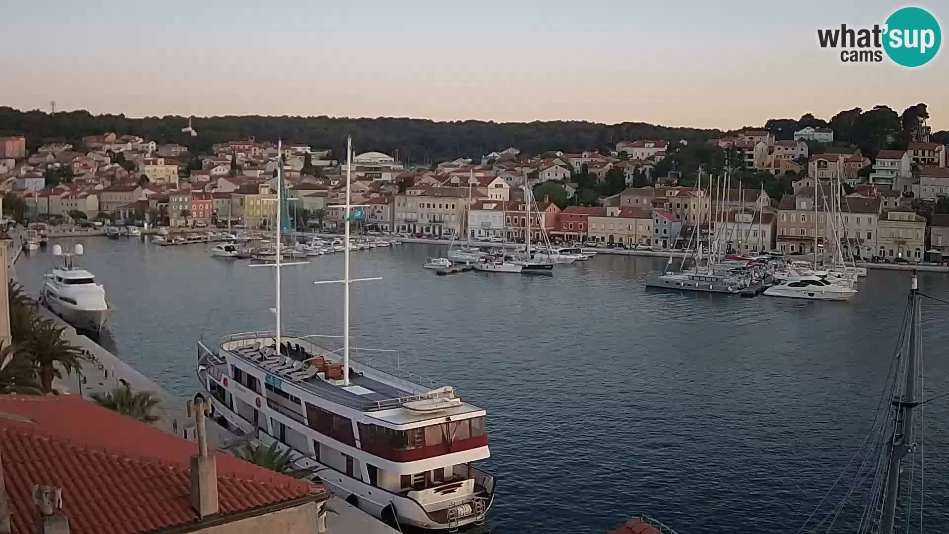 Webcam Mali Lošinj Riva Lošinjskih kapetana