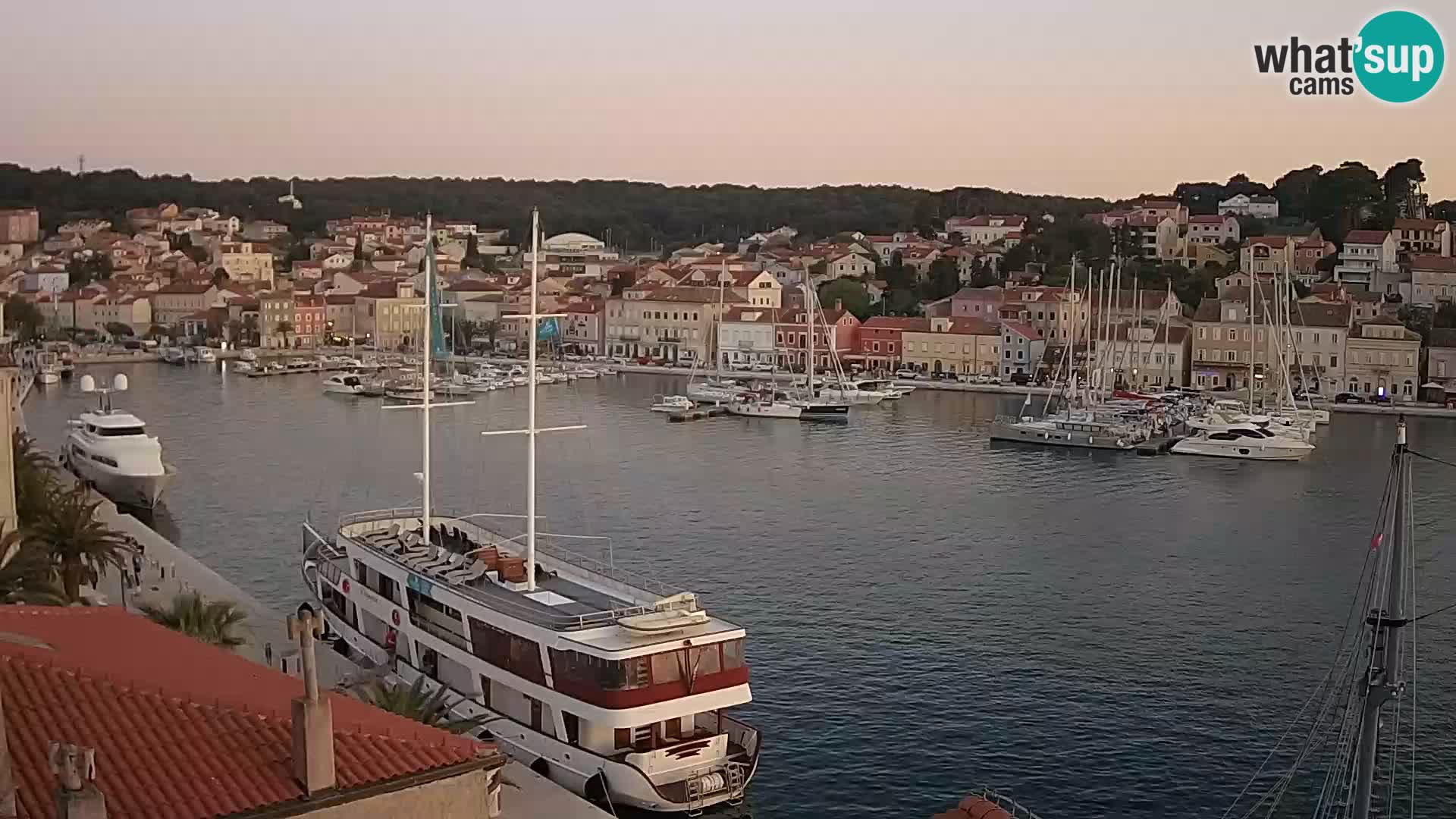 Webcam Live Mali Lošinj – Riva Lošinjskih kapetana