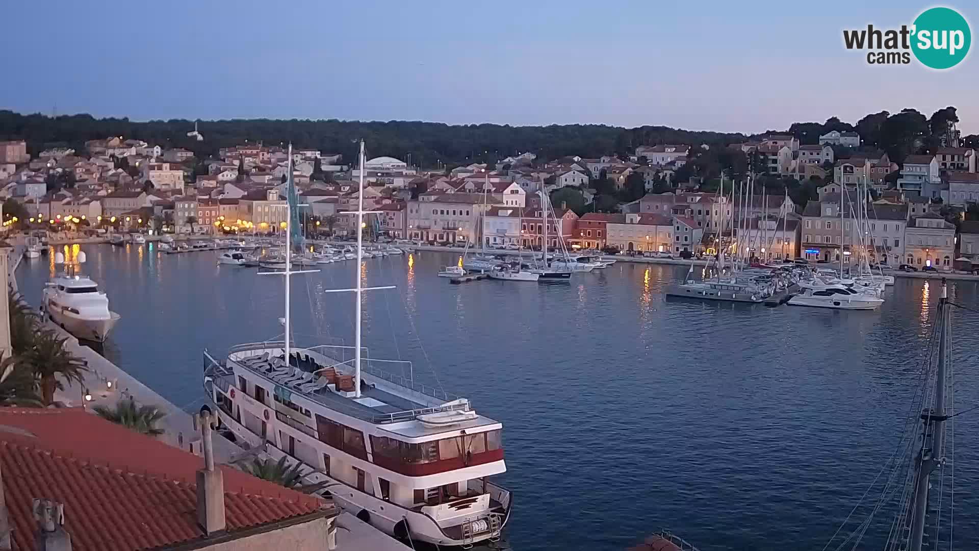 Webkamera Mali Lošinj Riva Lošinjskih kapetana