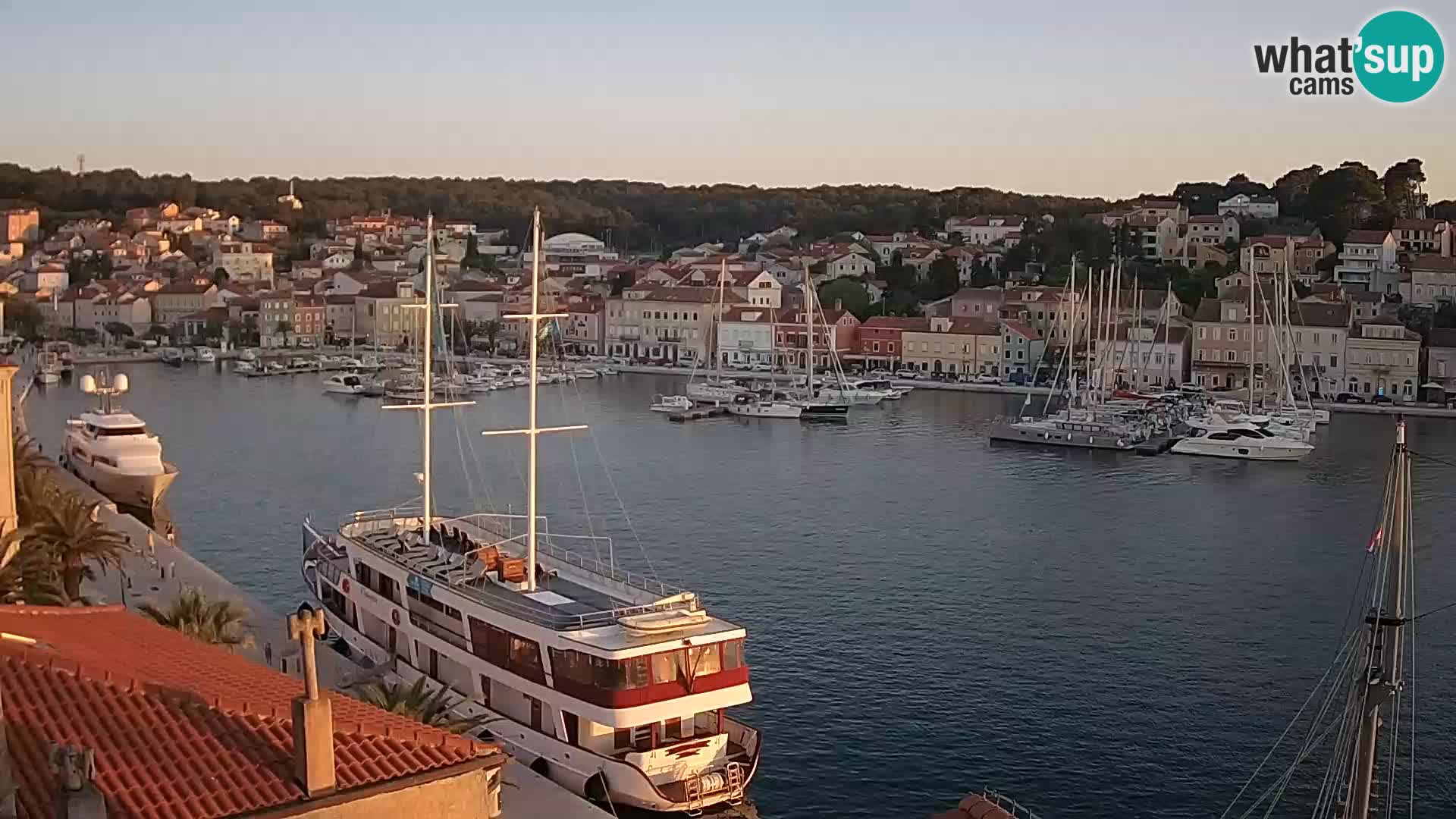 Webcam Live – Mali Lošinj – Riva Lošinjskih kapetana