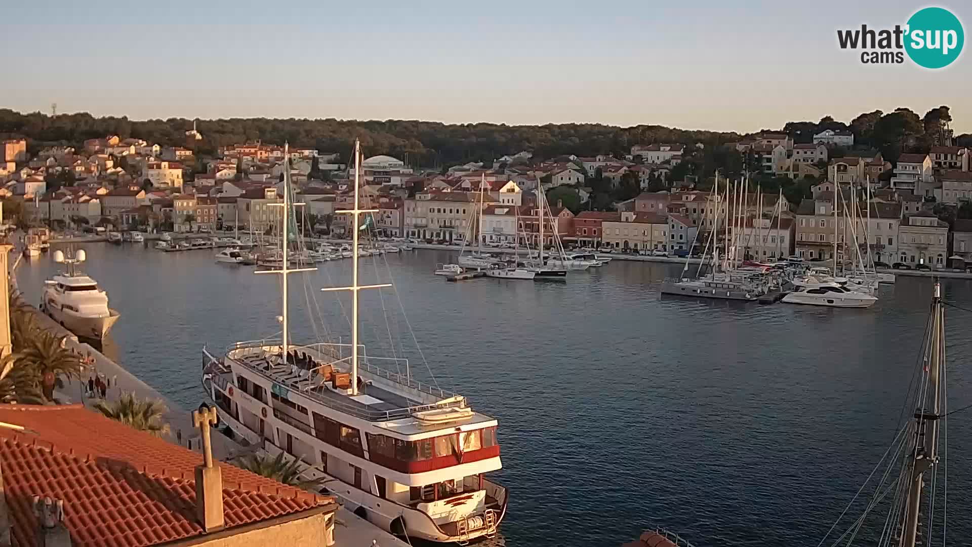 Webcam Live – Mali Lošinj – Riva Lošinjskih kapetana