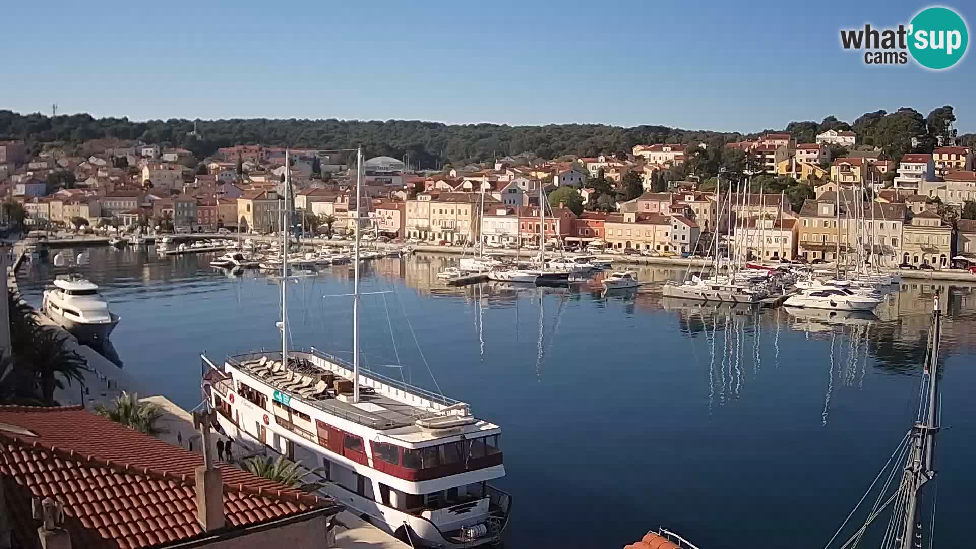 Webcam live – Lussinpiccolo – Riva dei capitani di Lussinpiccolo