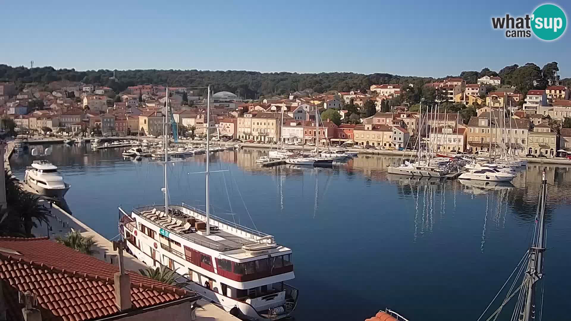 Webcam live – Lussinpiccolo – Riva dei capitani di Lussinpiccolo
