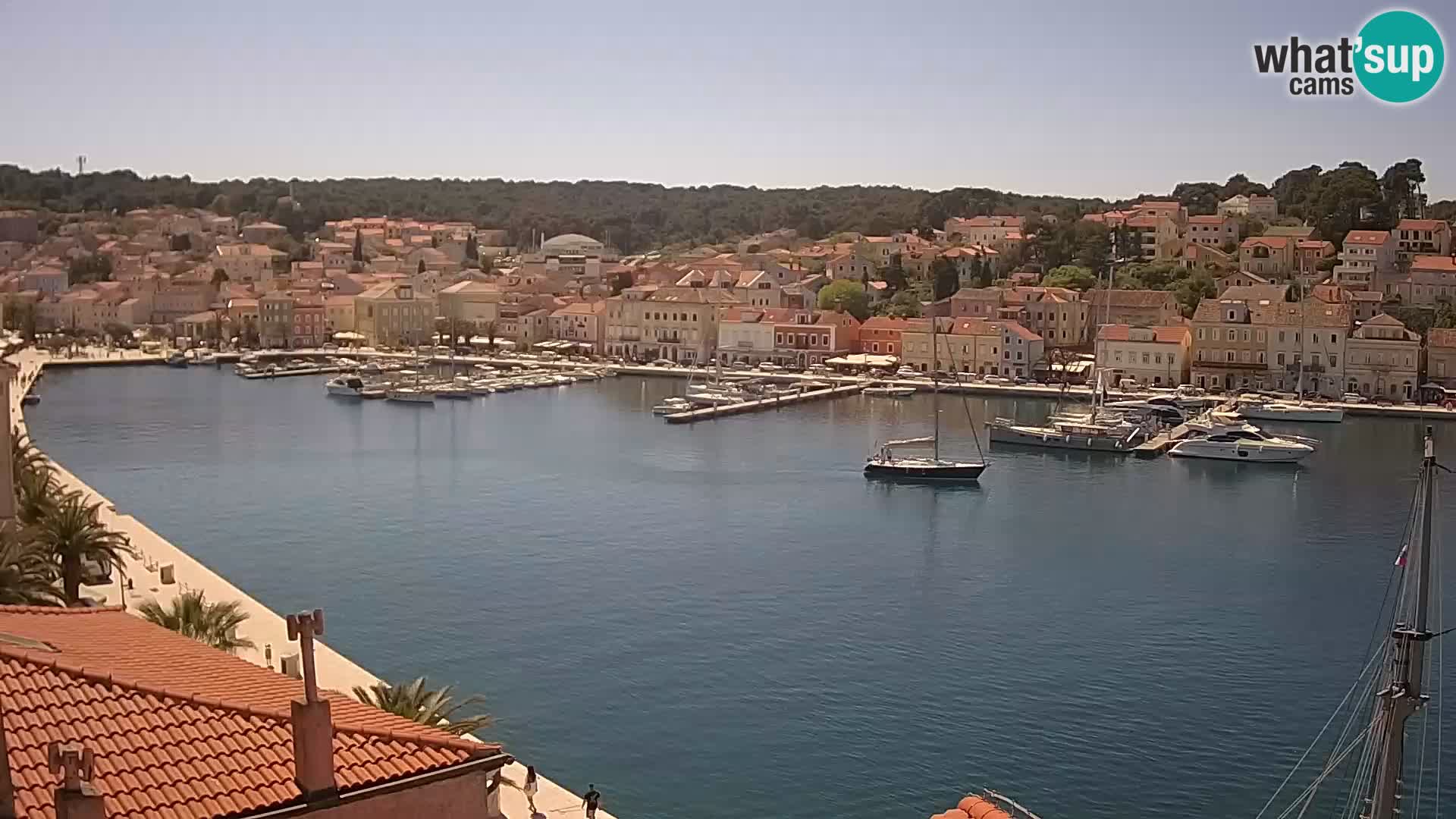 Webcam live – Lussinpiccolo – Riva dei capitani di Lussinpiccolo