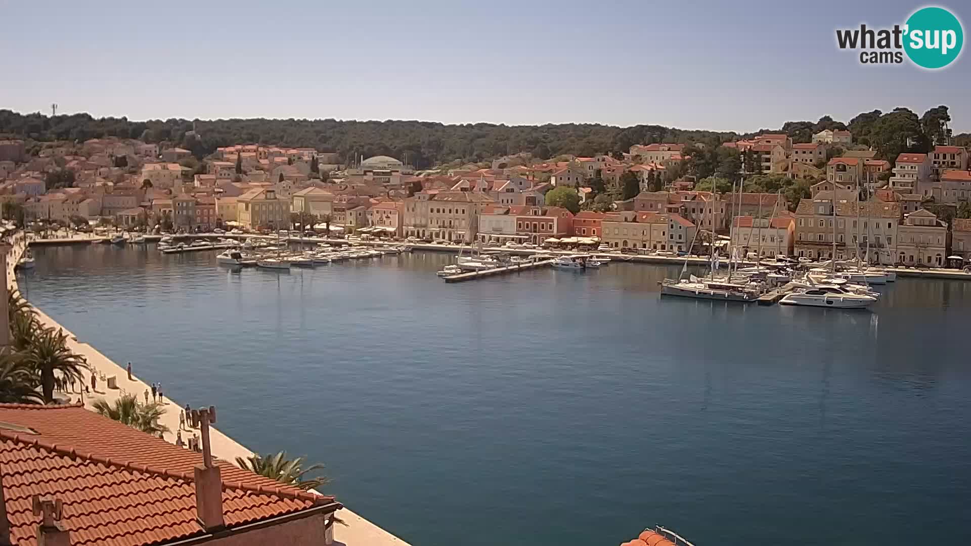 Webcam live – Lussinpiccolo – Riva dei capitani di Lussinpiccolo