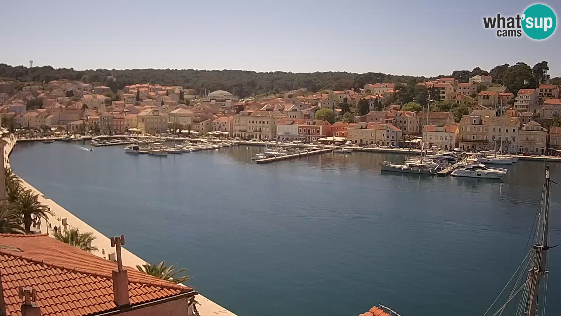 Webcam live – Lussinpiccolo – Riva dei capitani di Lussinpiccolo