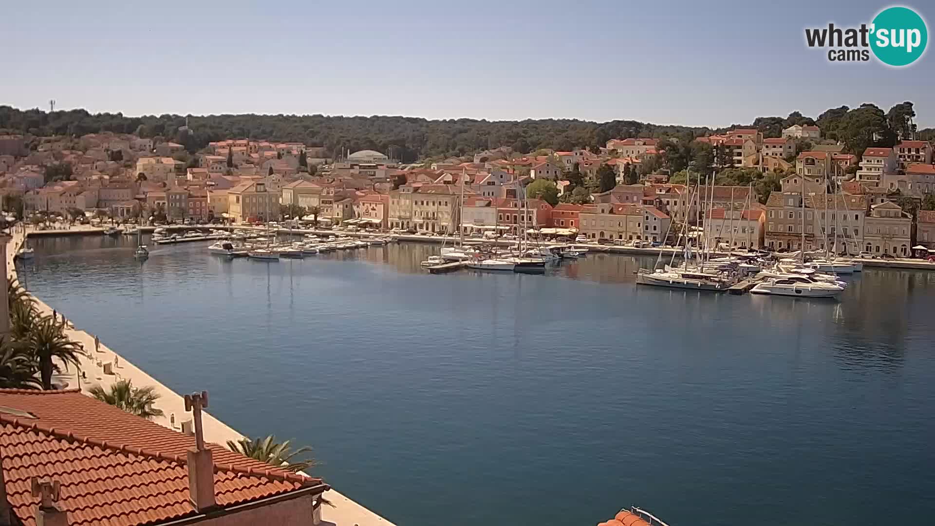 Webkamera Mali Lošinj Riva Lošinjskih kapetana