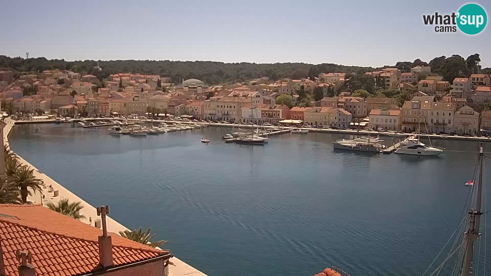 Webcam Live Mali Lošinj – Riva Lošinjskih kapetana