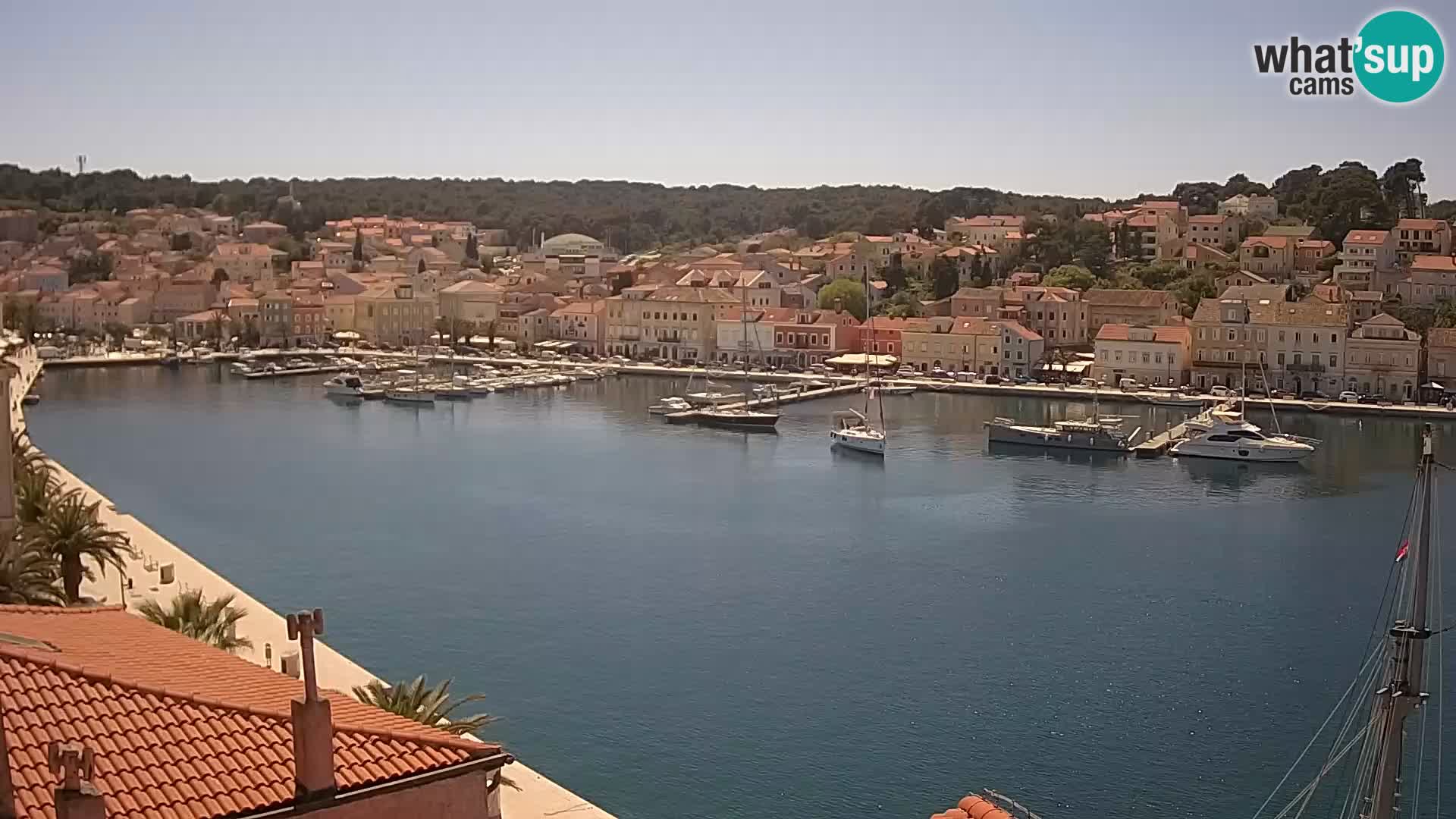 Webcam Live Mali Lošinj – Riva Lošinjskih kapetana