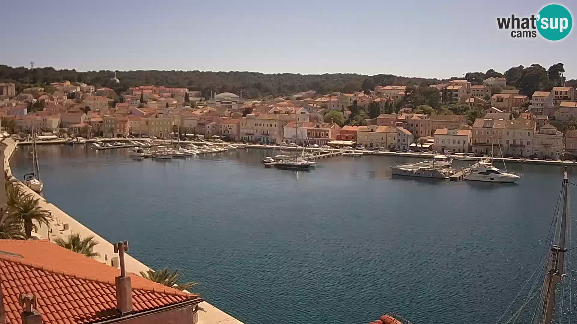 Webcam Mali Lošinj Riva Lošinjskih kapetana