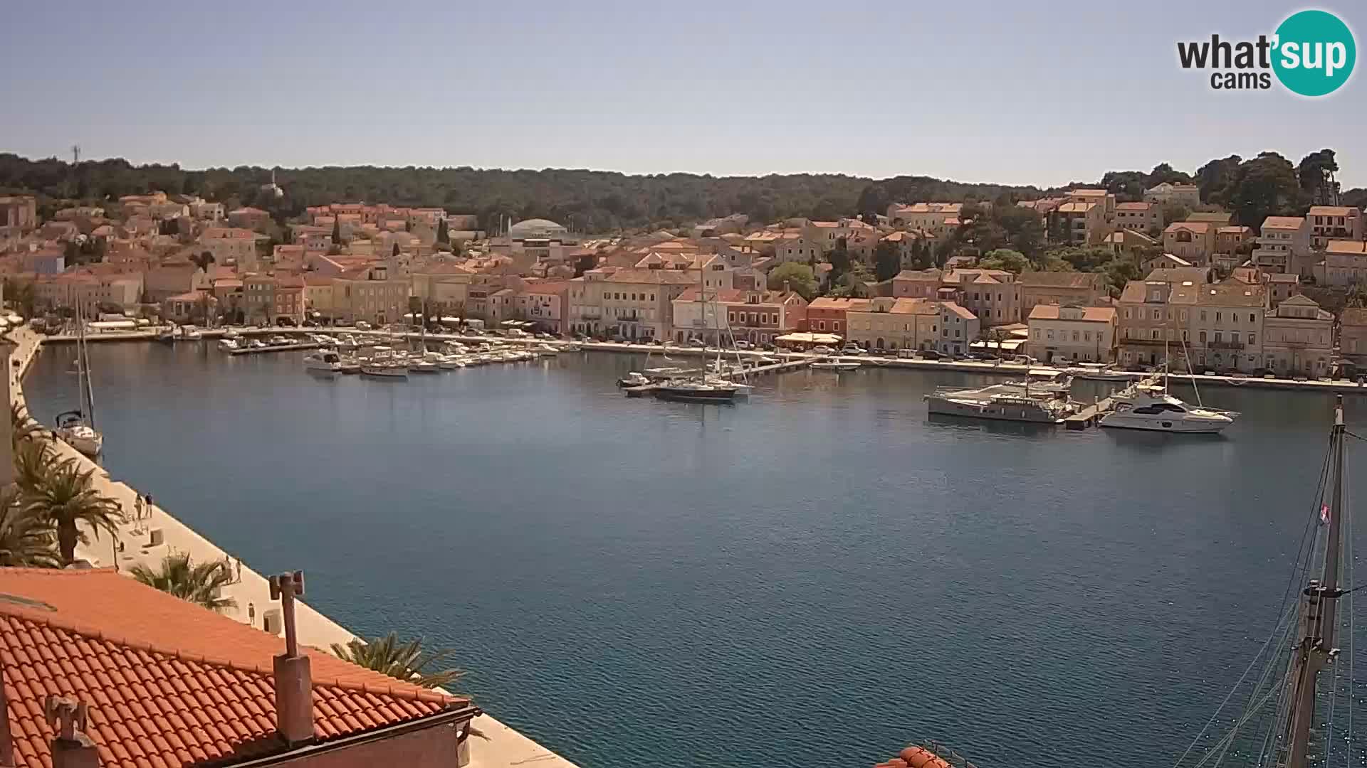 Webcam Live – Mali Lošinj – Riva Lošinjskih kapetana