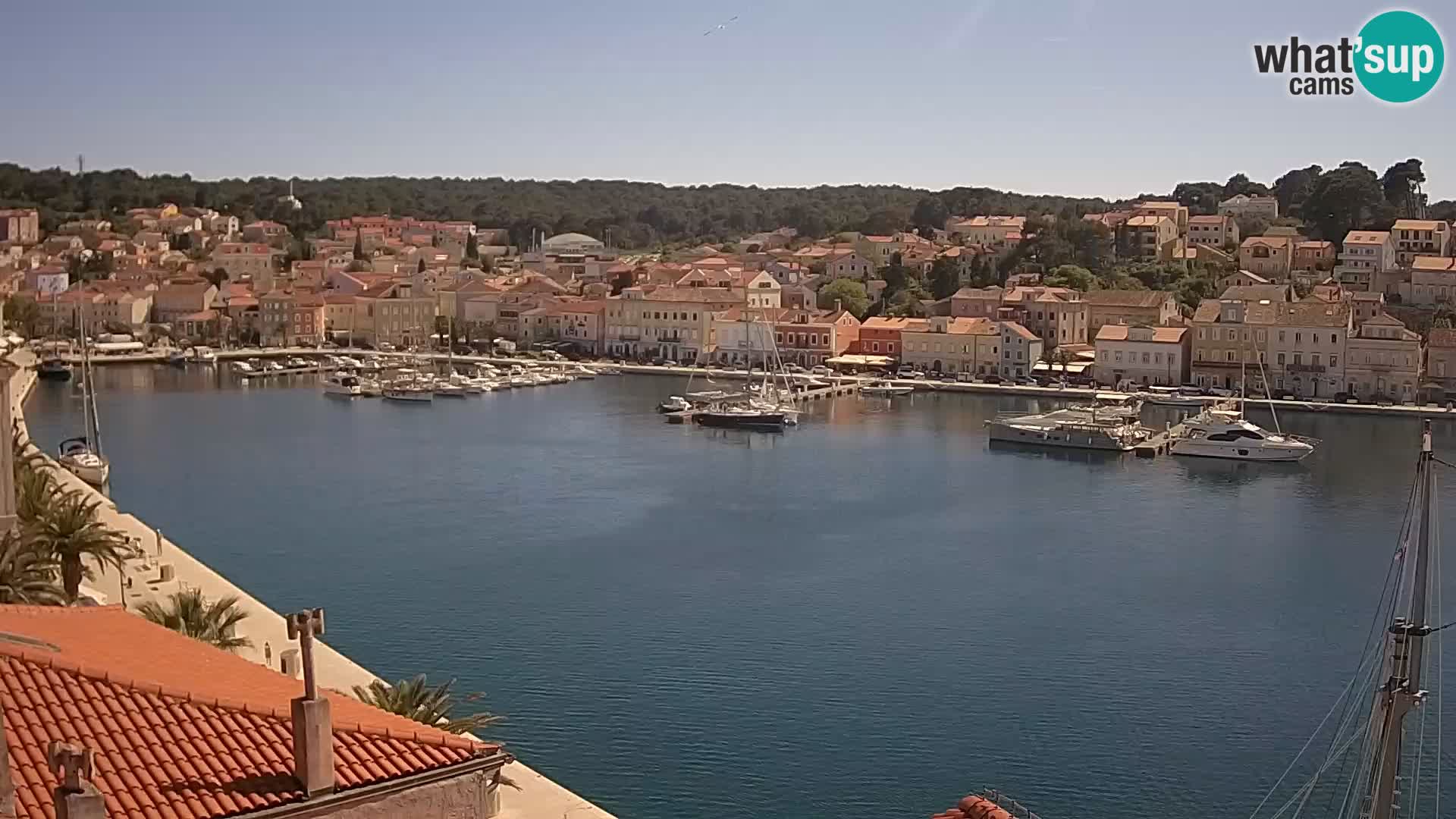Webcam Live – Mali Lošinj – Riva Lošinjskih kapetana