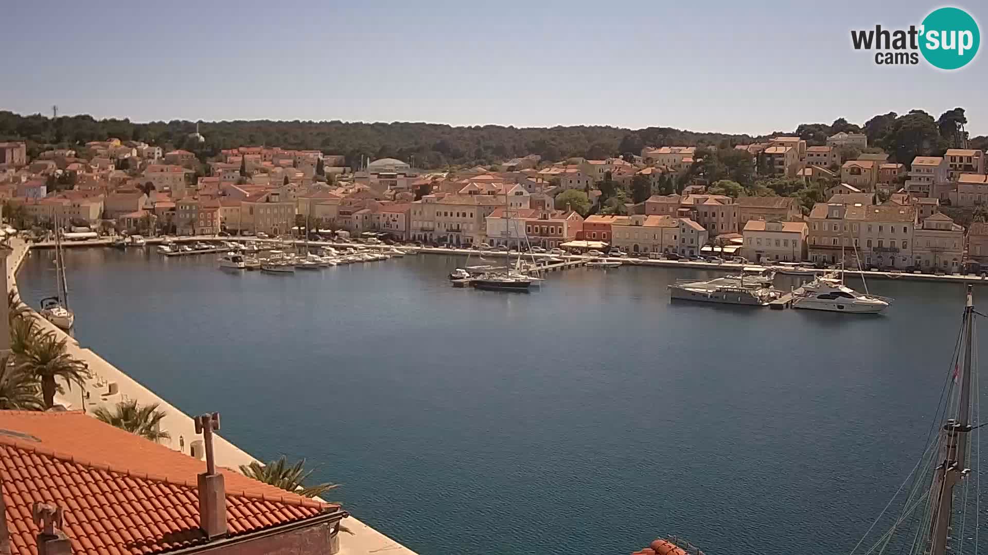 Webcam Live – Mali Lošinj – Riva Lošinjskih kapetana