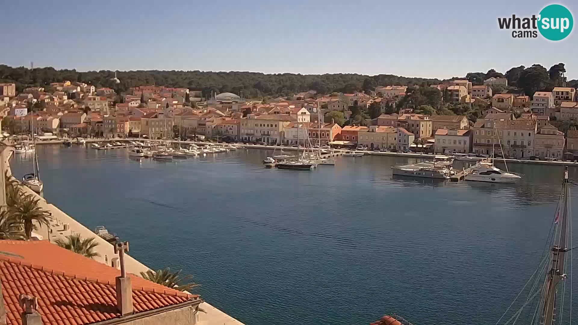 Webcam Live – Mali Lošinj – Riva Lošinjskih kapetana