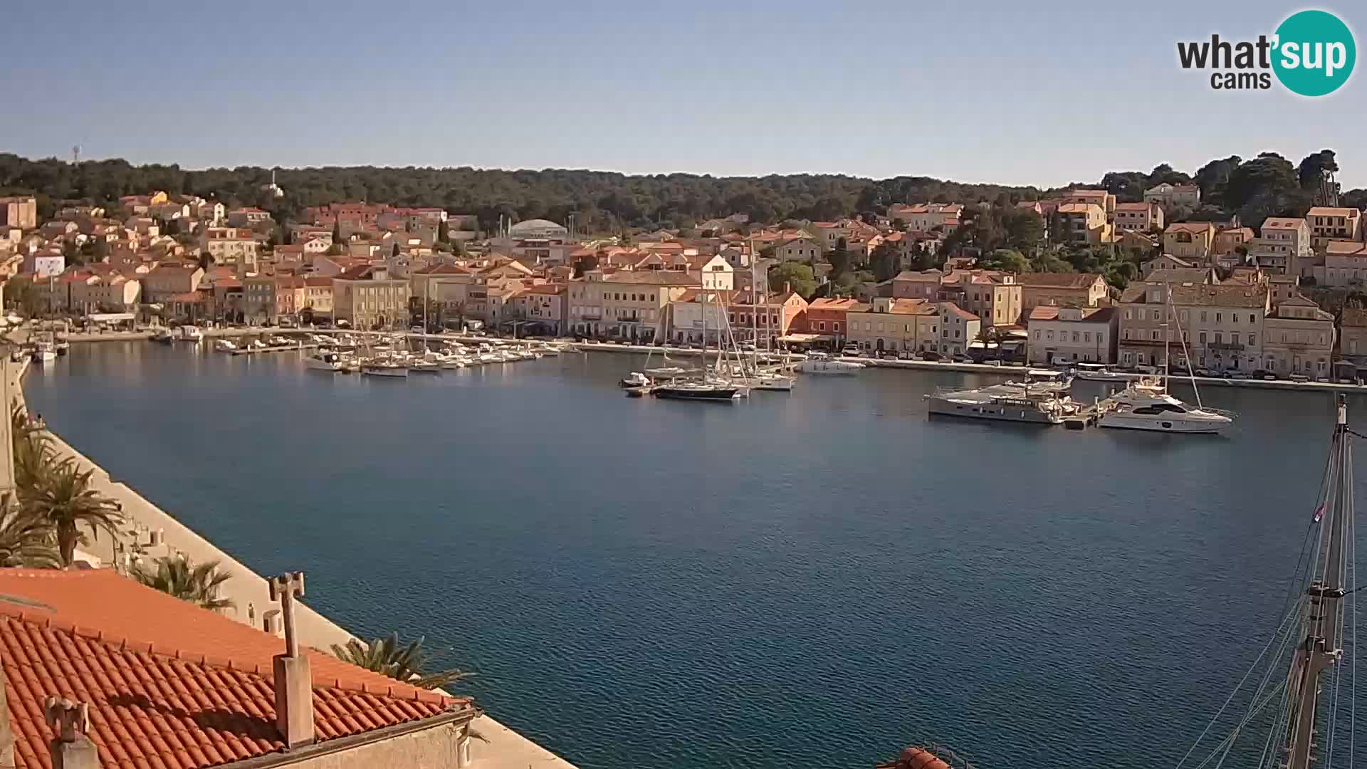 Webcam Live Mali Lošinj – Riva Lošinjskih kapetana