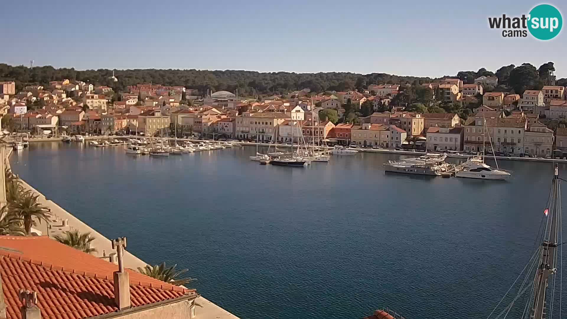 Webcam Live Mali Lošinj – Riva Lošinjskih kapetana