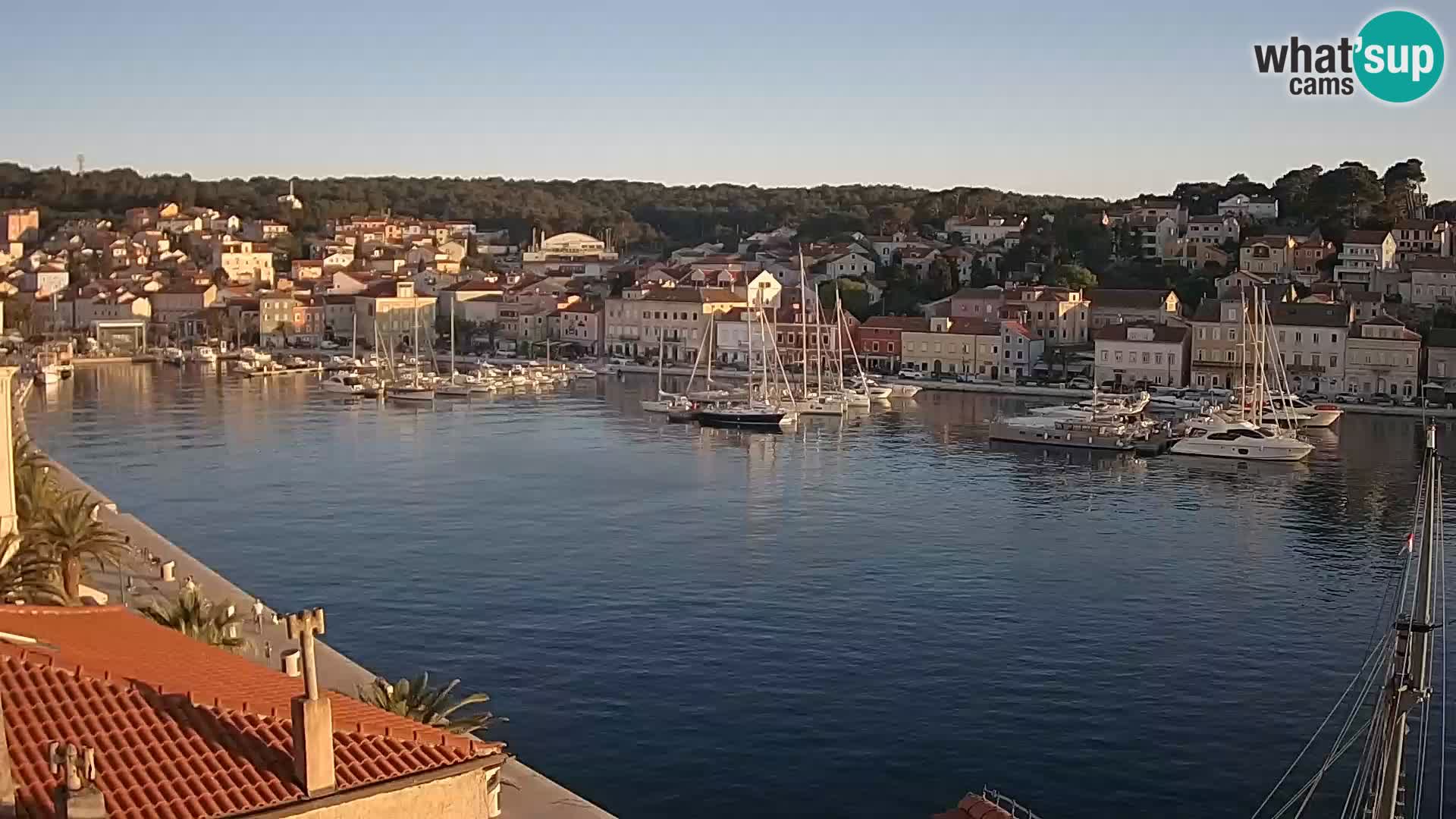 Webcam Mali Lošinj Riva Lošinjskih kapetana