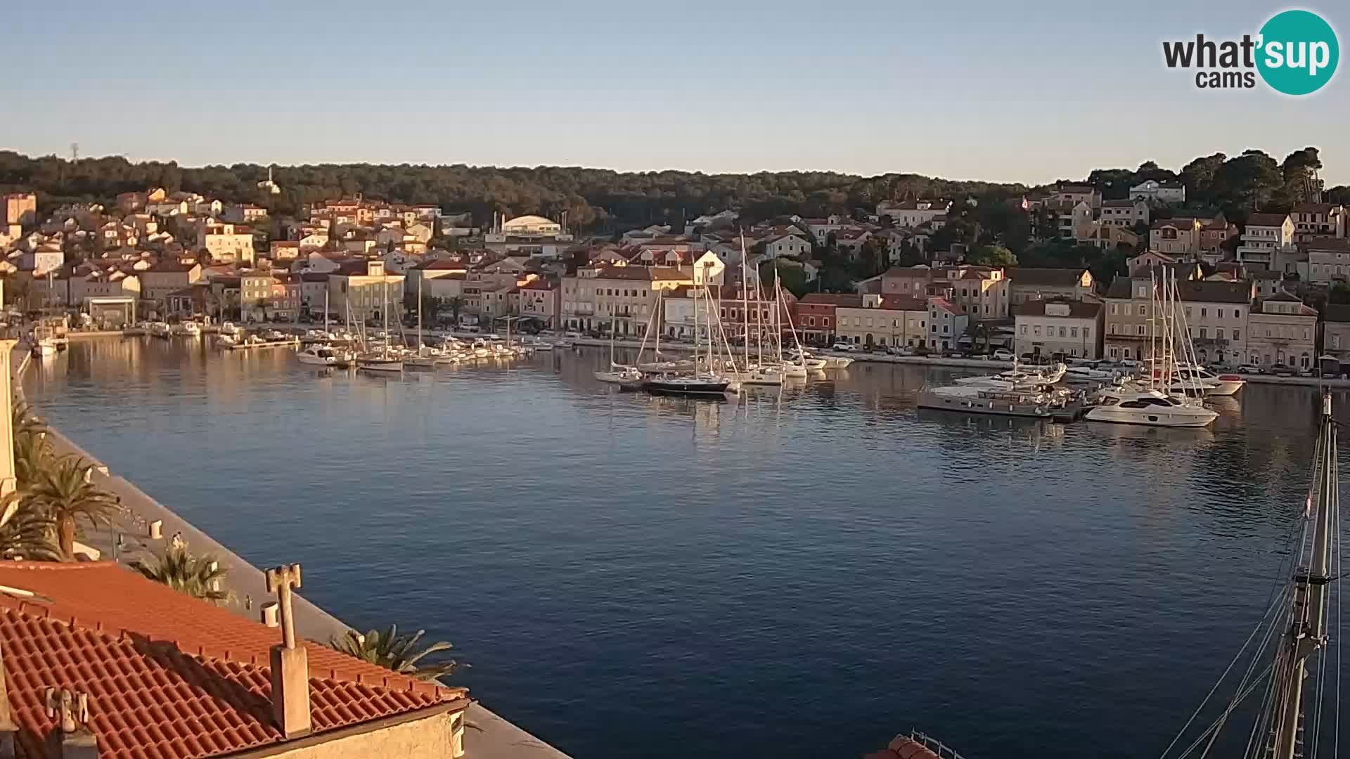 Webcam Mali Lošinj Riva Lošinjskih kapetana