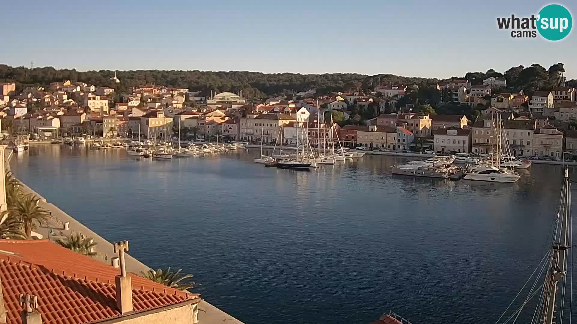 Webkamera Mali Lošinj Riva Lošinjskih kapetana