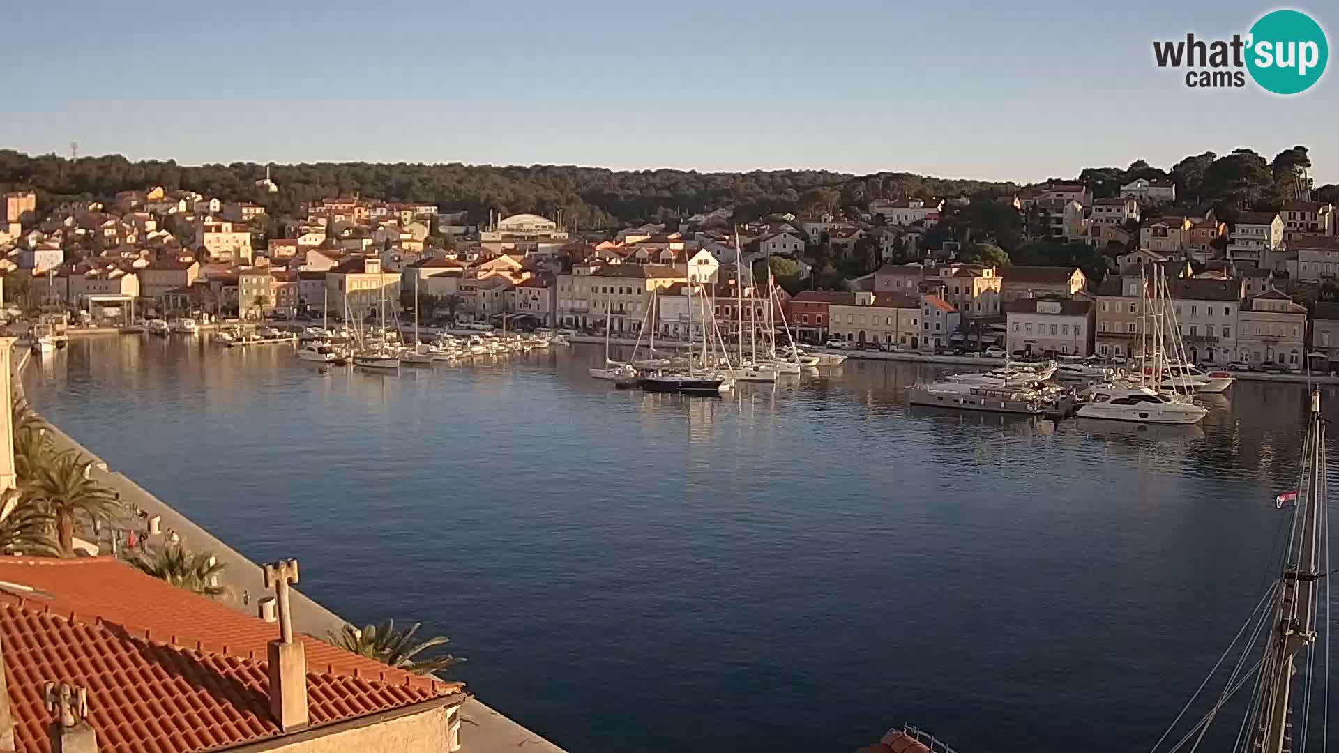 Webcam Live Mali Lošinj – Riva Lošinjskih kapetana