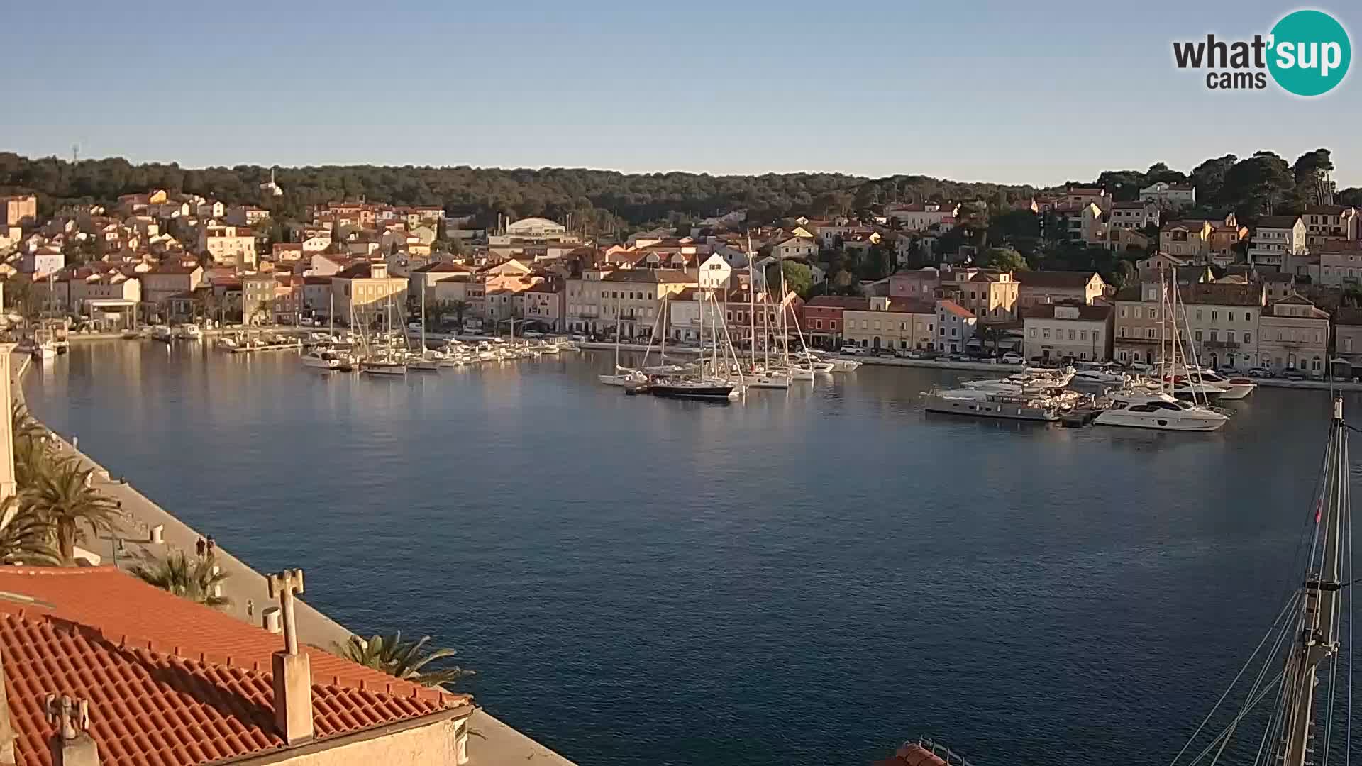 Webcam Live Mali Lošinj – Riva Lošinjskih kapetana