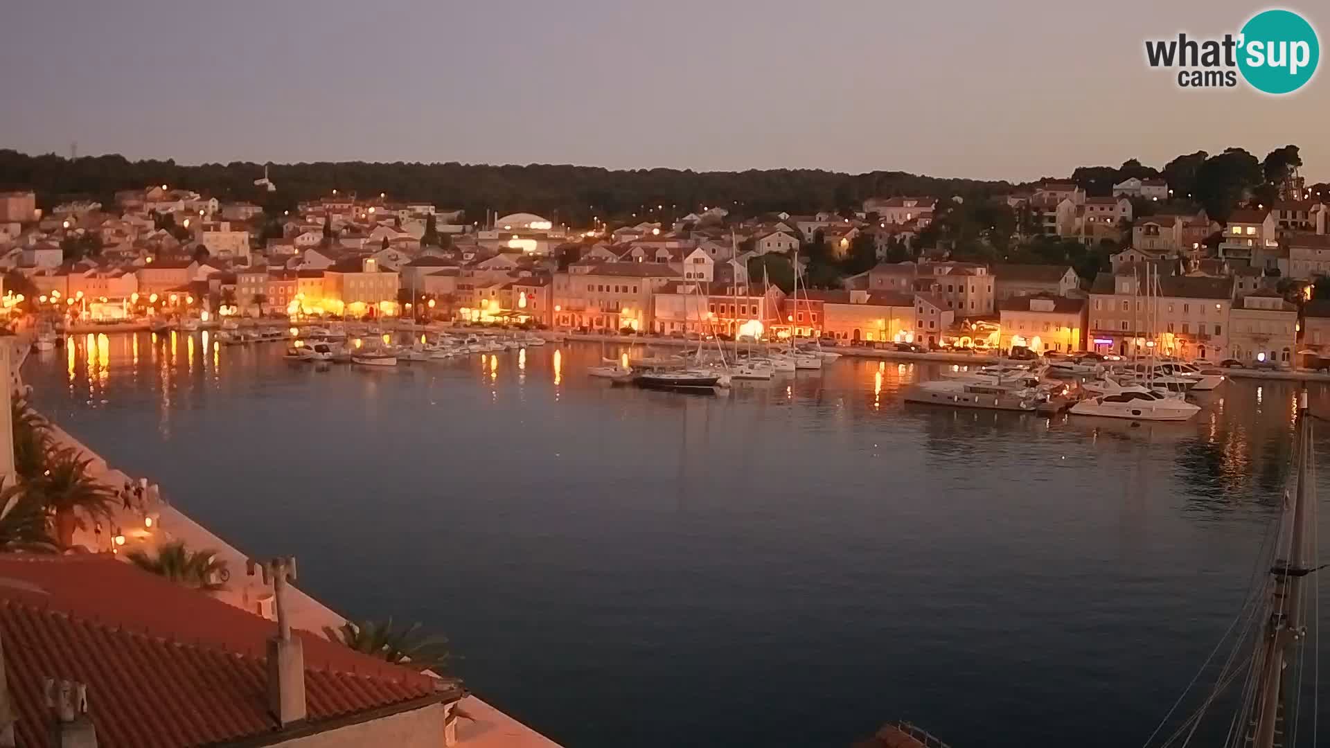 Webcam Mali Lošinj Riva Lošinjskih kapetana