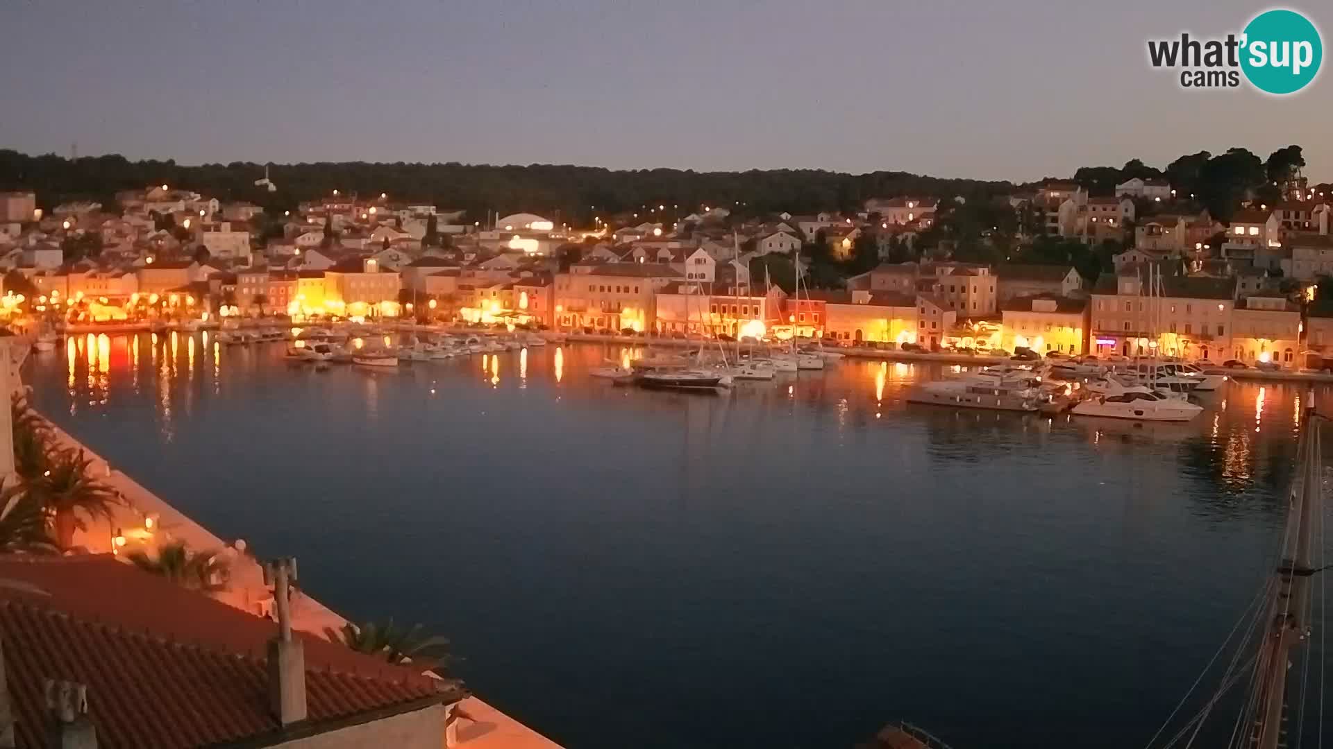 Webcam Mali Lošinj Riva Lošinjskih kapetana