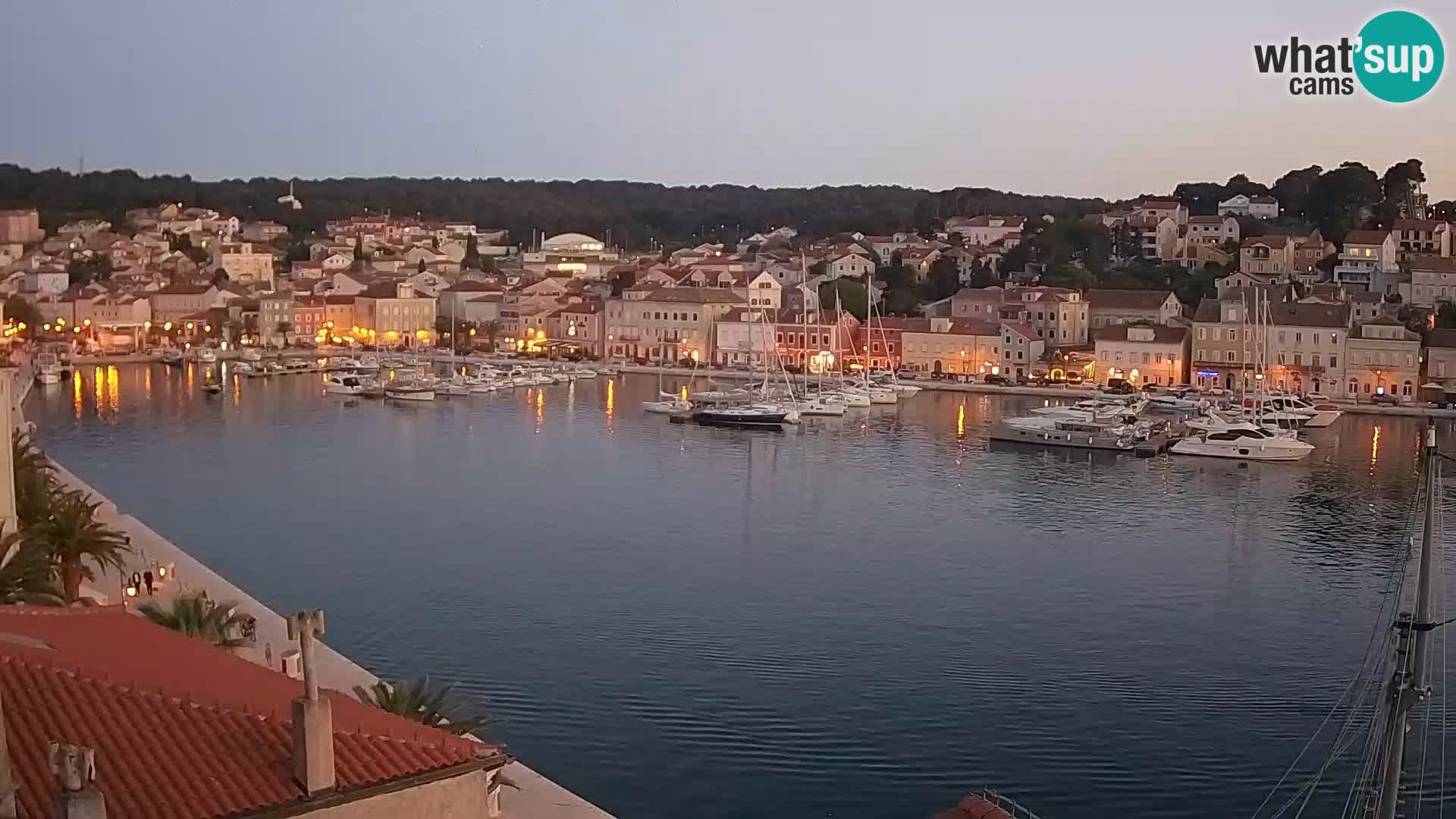 Webcam Live – Mali Lošinj – Riva Lošinjskih kapetana