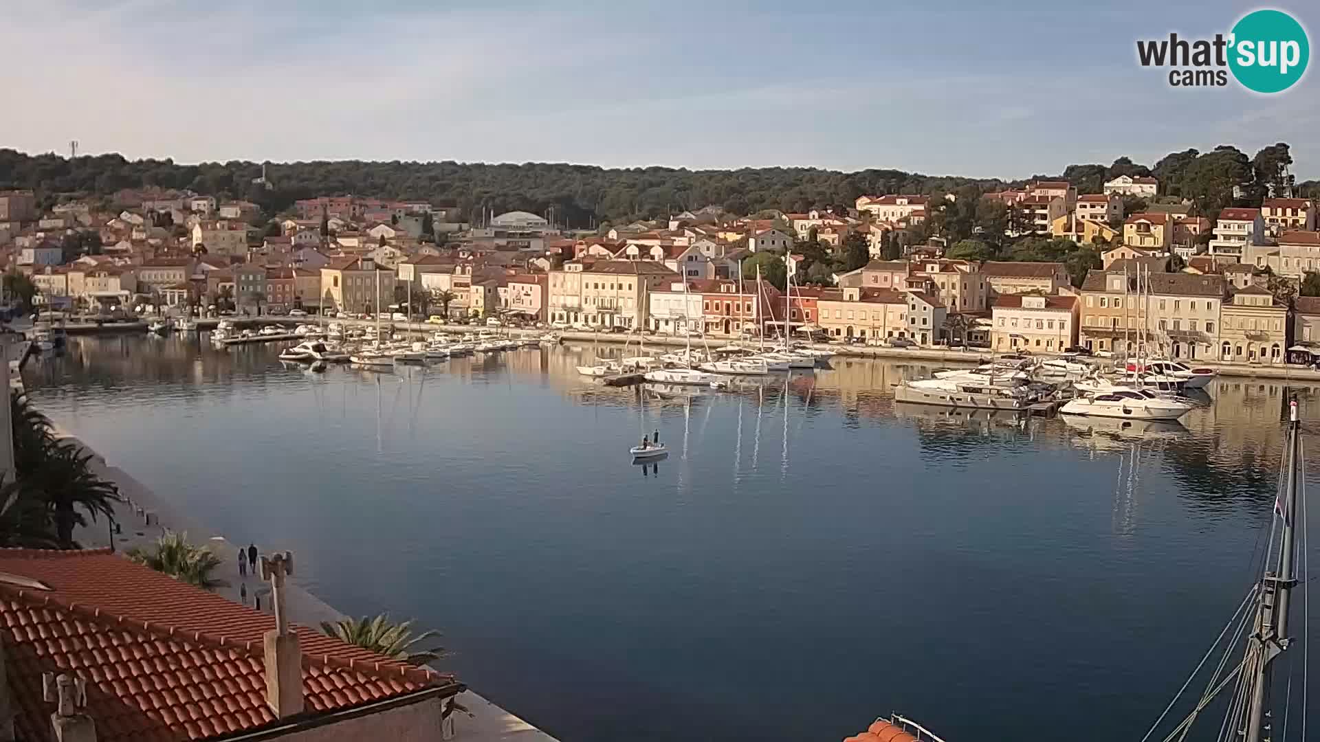 Webcam Live Mali Lošinj – Riva Lošinjskih kapetana