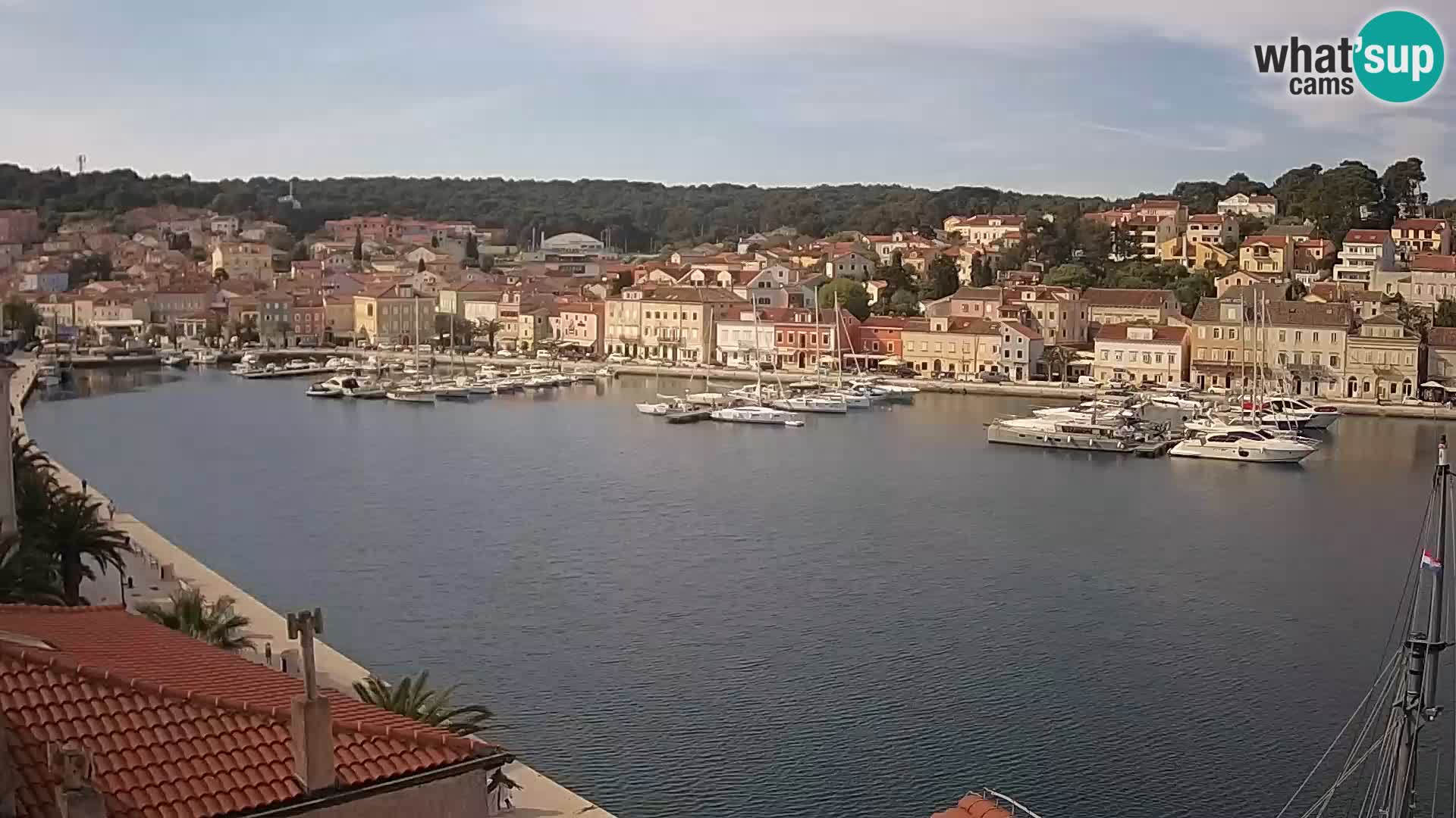Webcam live – Lussinpiccolo – Riva dei capitani di Lussinpiccolo