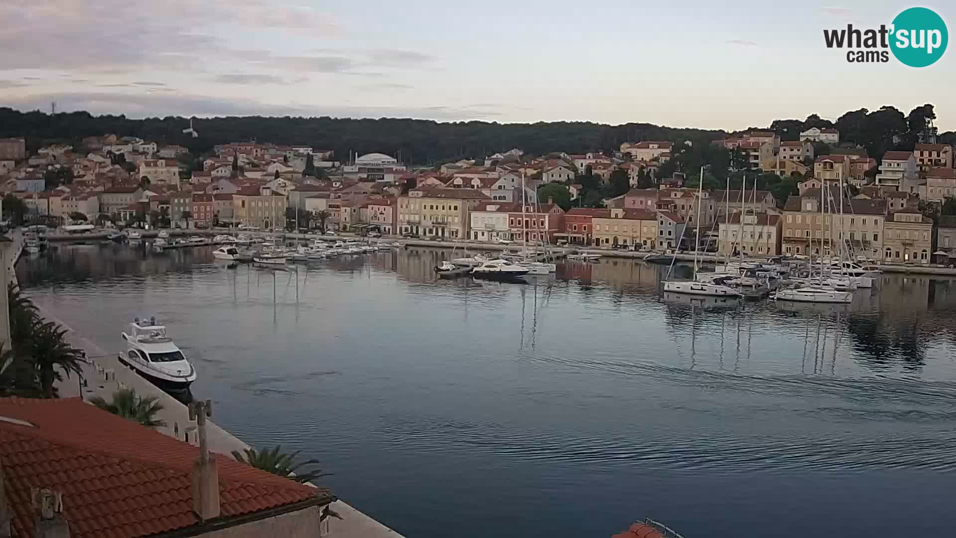 Webcam live – Lussinpiccolo – Riva dei capitani di Lussinpiccolo