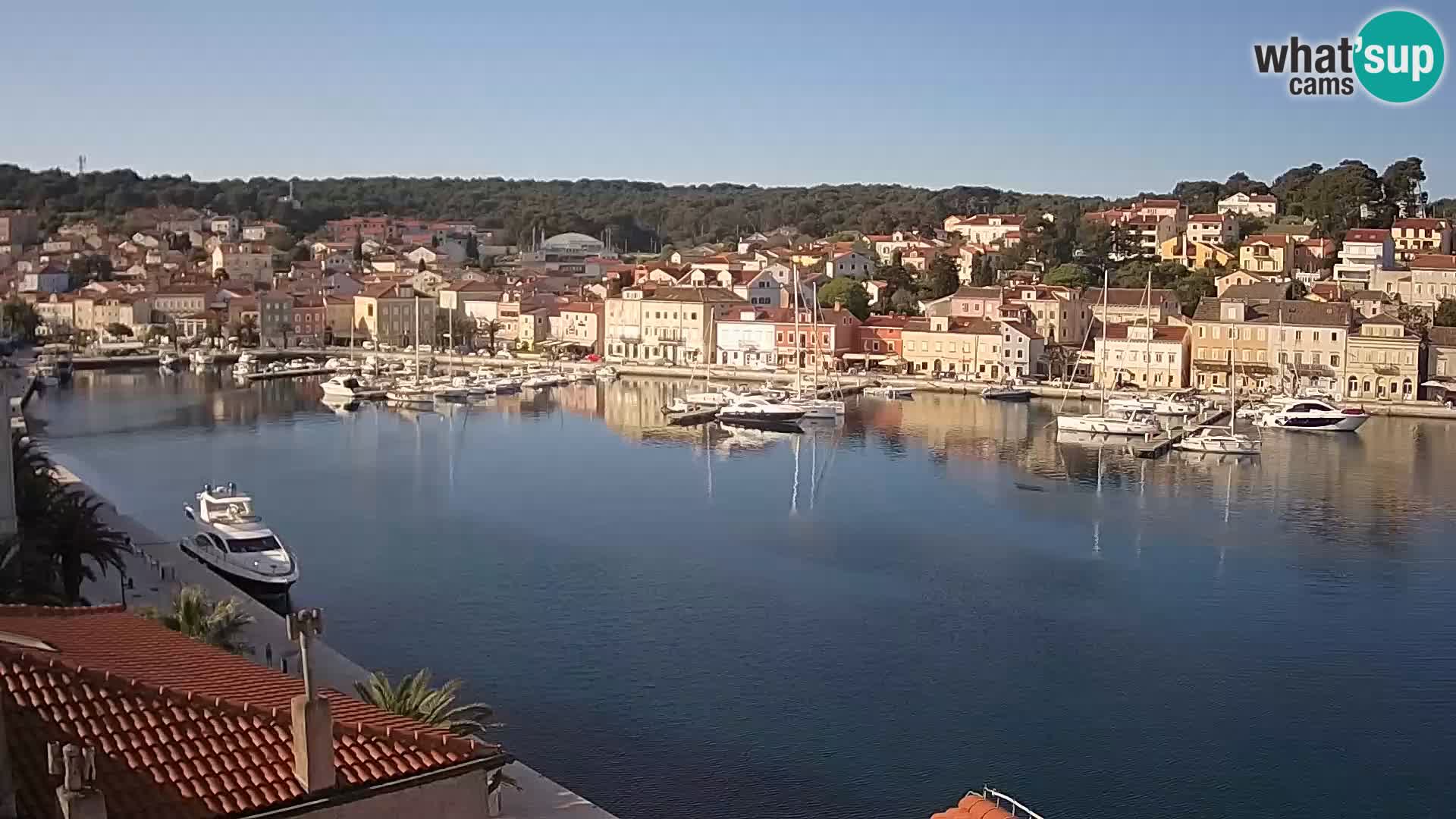 Webcam live – Lussinpiccolo – Riva dei capitani di Lussinpiccolo