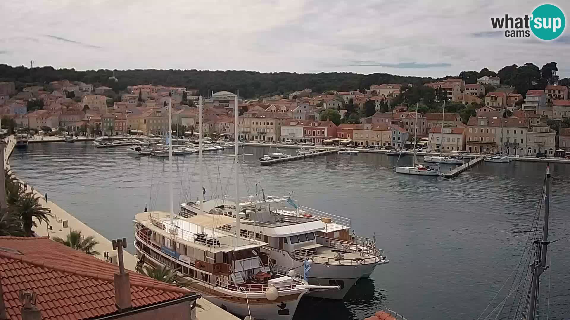 Spletna kamera – Mali Lošinj – Riva Lošinjskih kapitanov