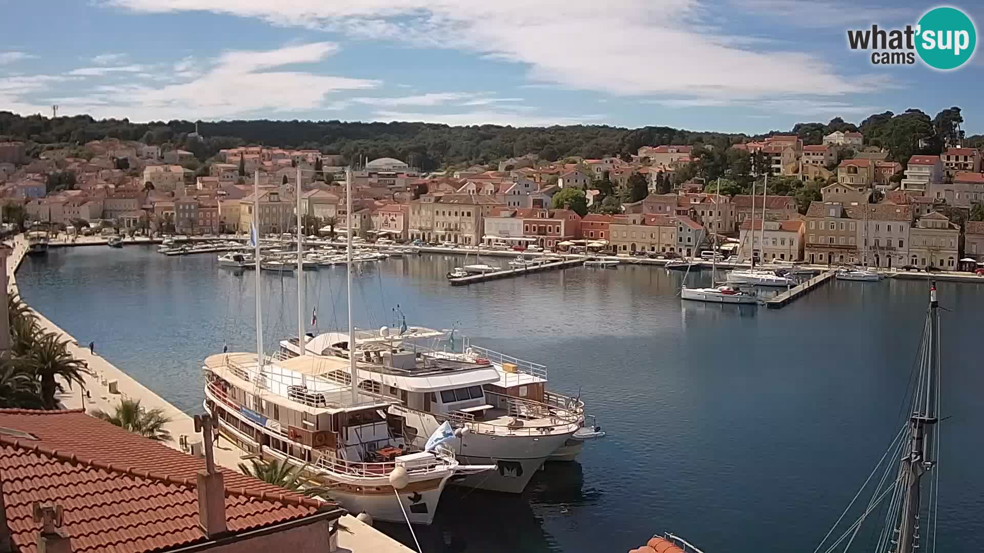 Webcam Live – Mali Lošinj – Riva Lošinjskih kapetana
