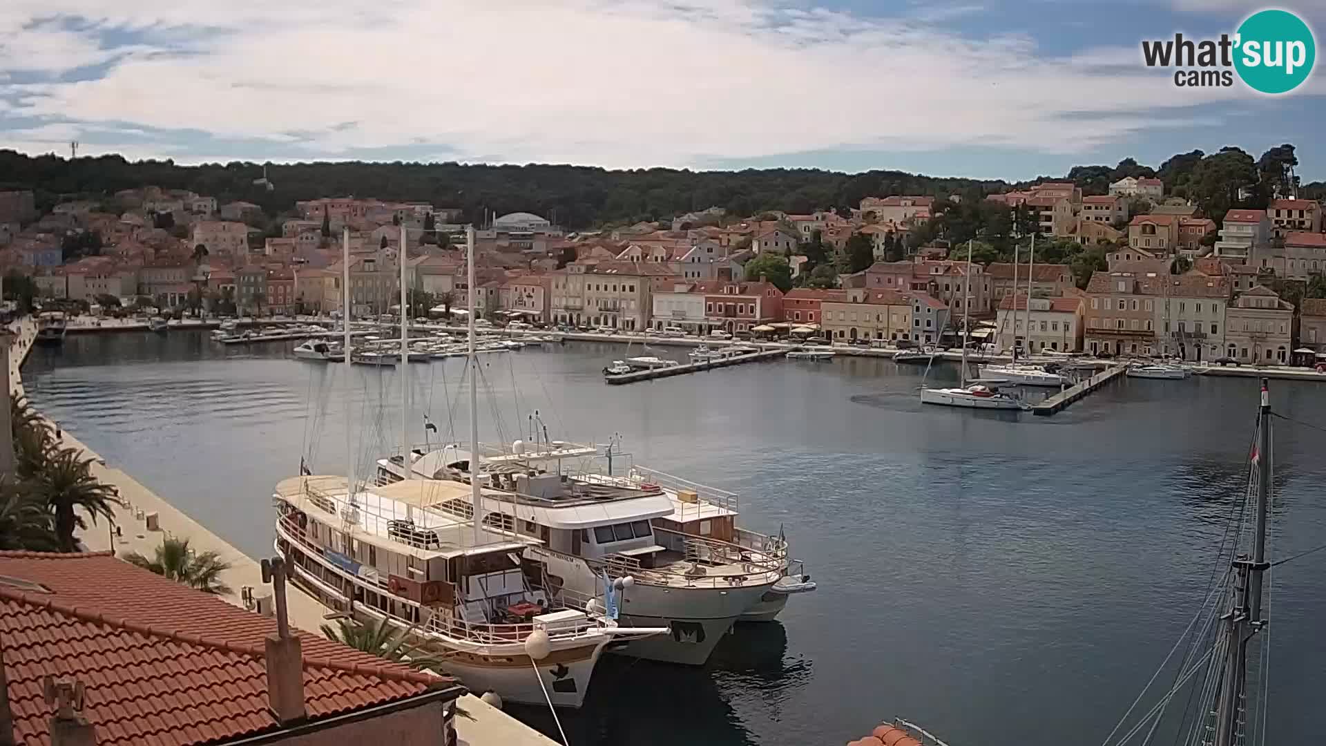 Webkamera Mali Lošinj Riva Lošinjskih kapetana