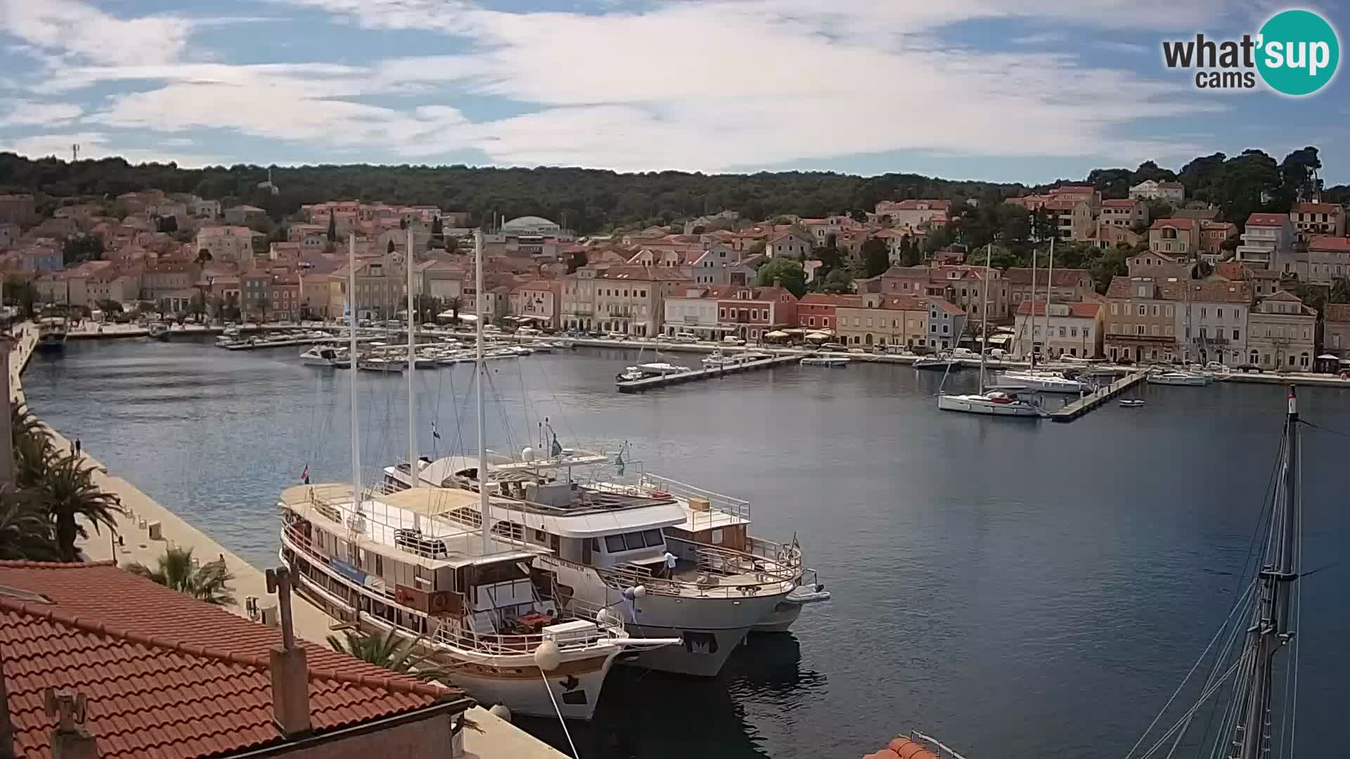 Webcam Live – Mali Lošinj – Riva Lošinjskih kapetana