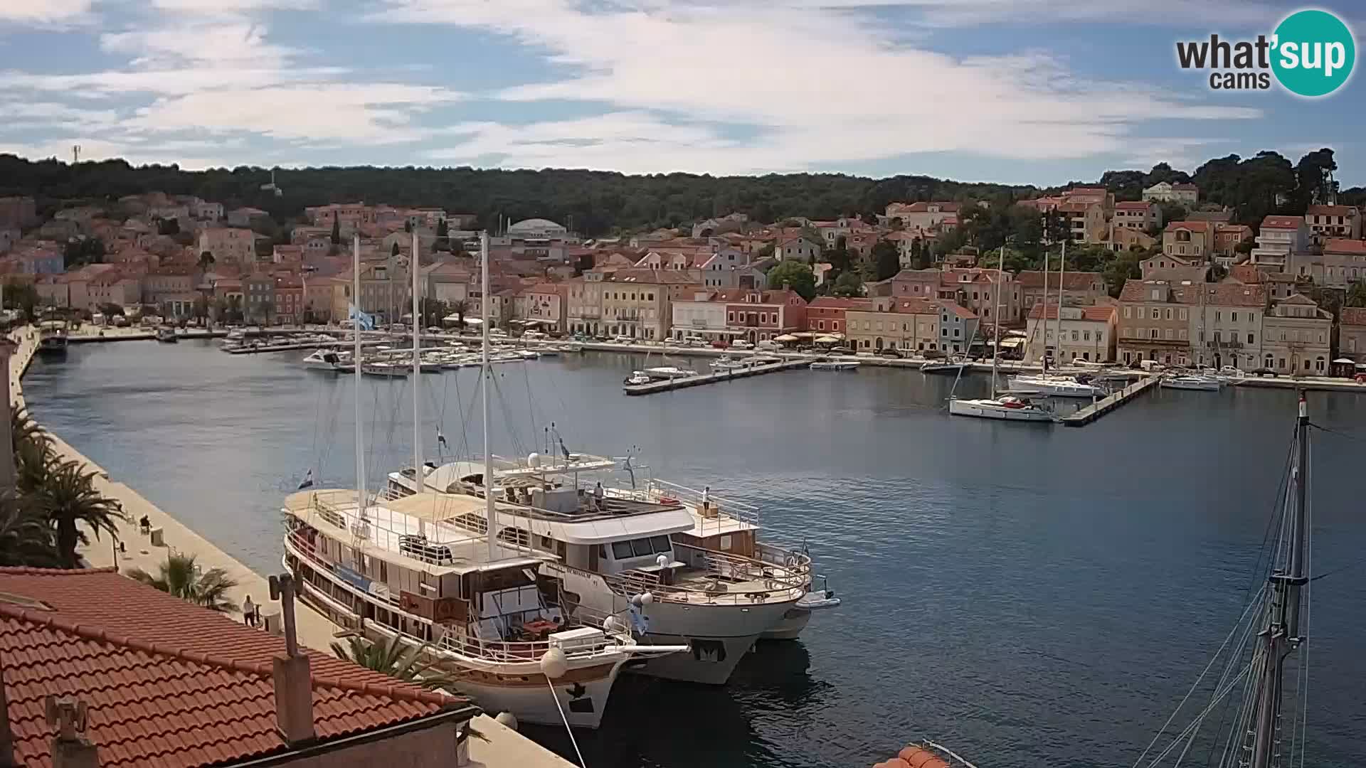 Webcam Live Mali Lošinj – Riva Lošinjskih kapetana