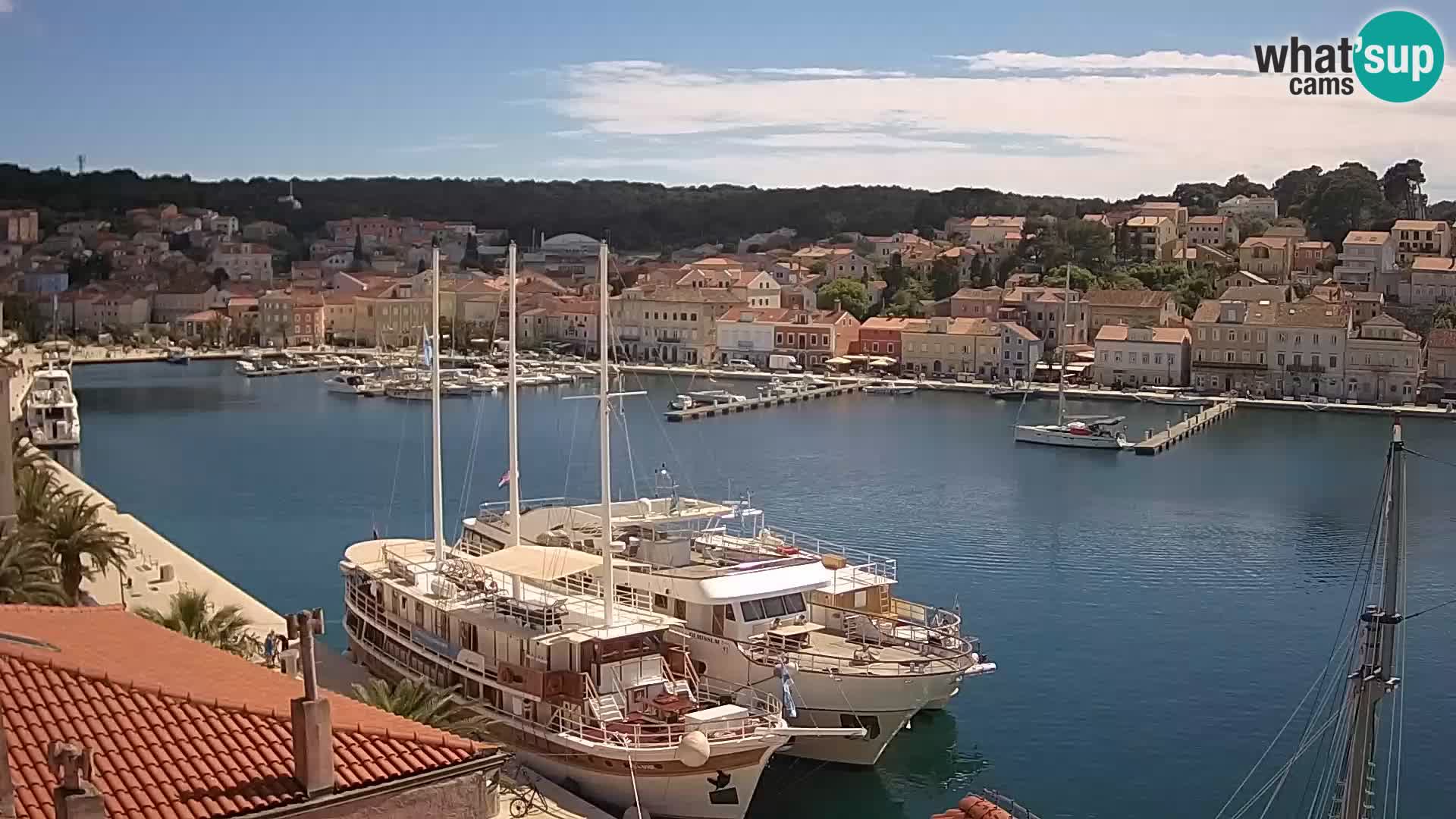 Webcam Live – Mali Lošinj – Riva Lošinjskih kapetana
