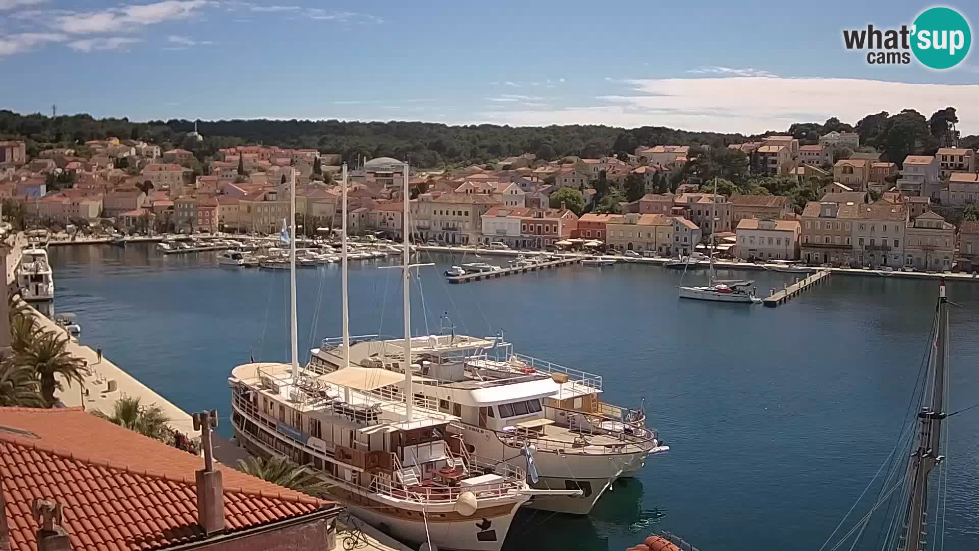 Webcam Live – Mali Lošinj – Riva Lošinjskih kapetana