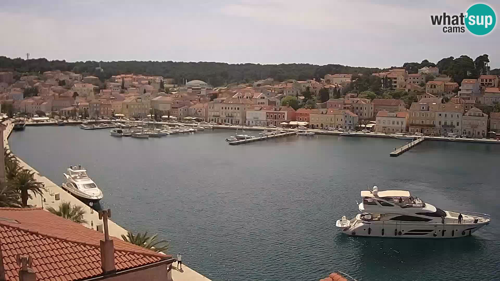Webkamera Mali Lošinj Riva Lošinjskih kapetana