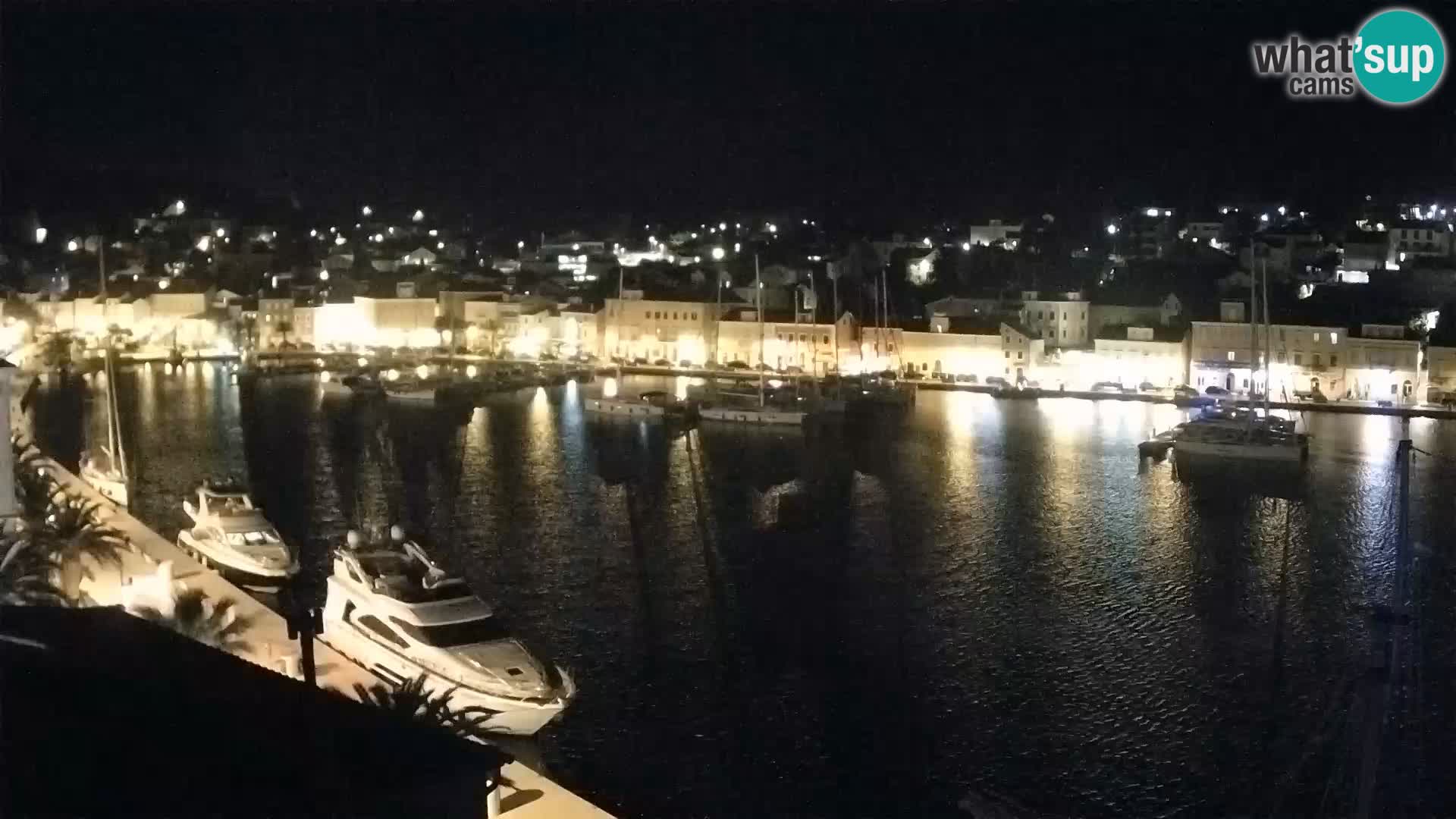 Spletna kamera Mali Lošinj Riva Lošinjskih kapitanov