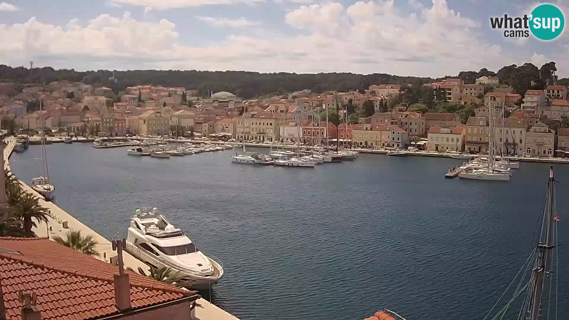 Webcam Live Mali Lošinj – Riva Lošinjskih kapetana