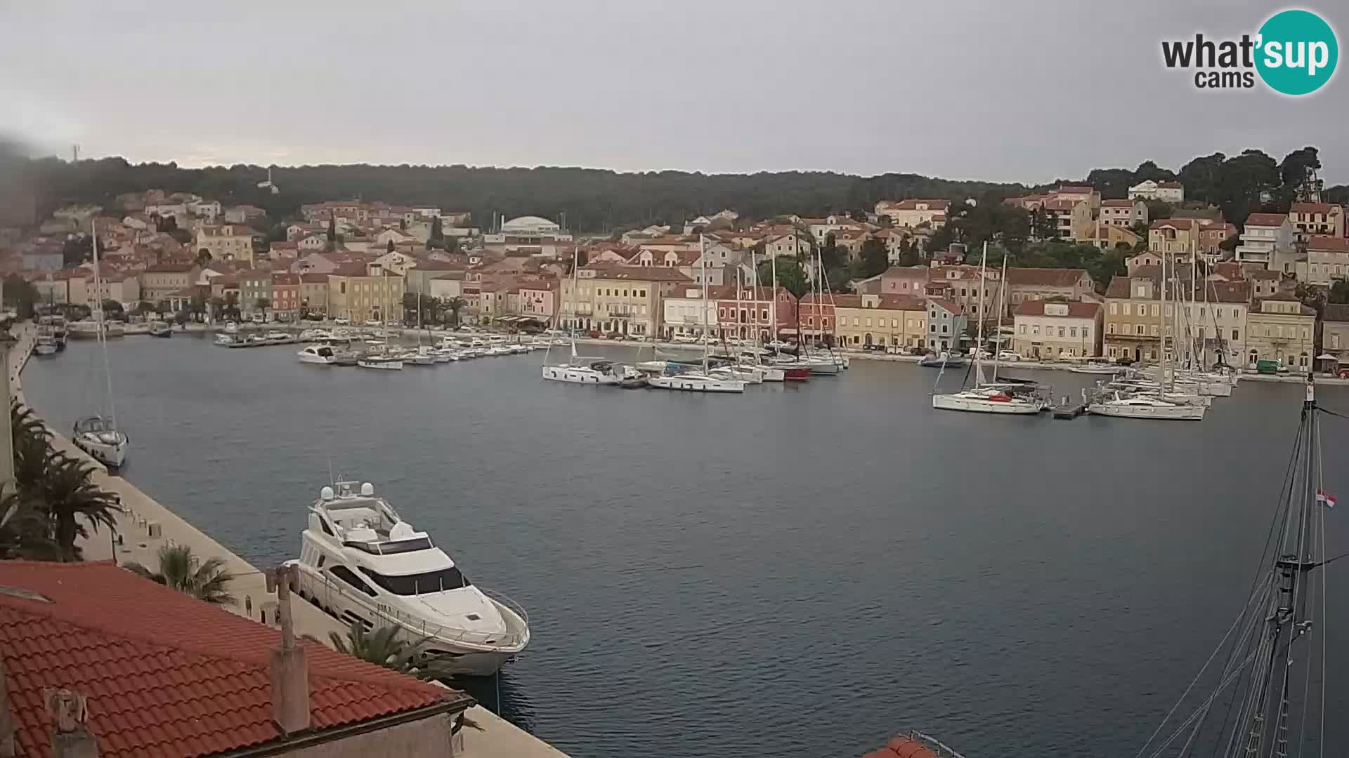 Webcam live – Lussinpiccolo – Riva dei capitani di Lussinpiccolo