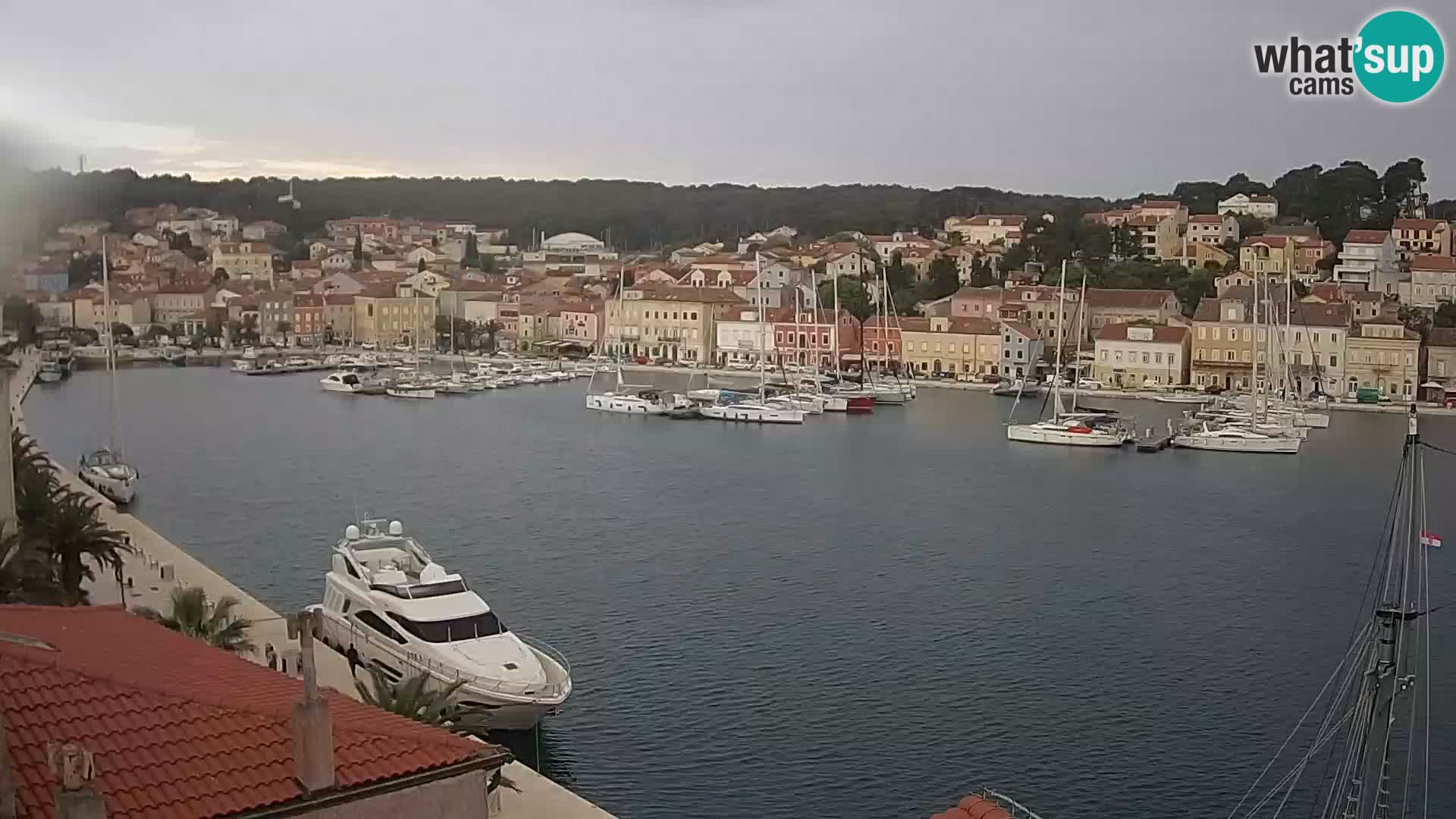 Webcam live – Lussinpiccolo – Riva dei capitani di Lussinpiccolo