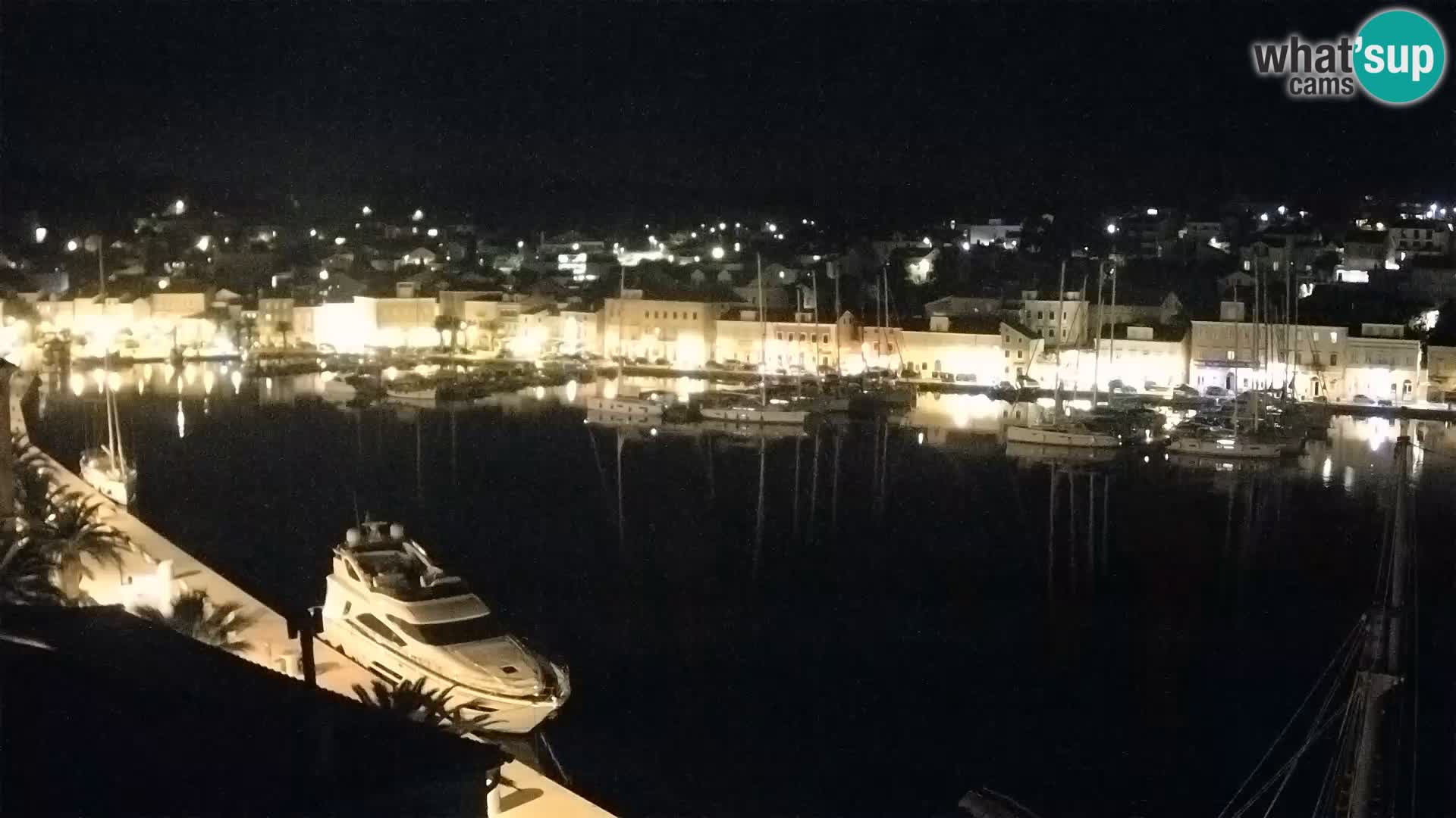 Spletna kamera Mali Lošinj Riva Lošinjskih kapitanov