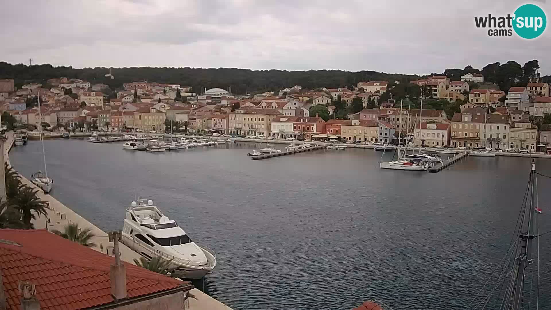 Webcam Mali Lošinj Riva Lošinjskih kapetana
