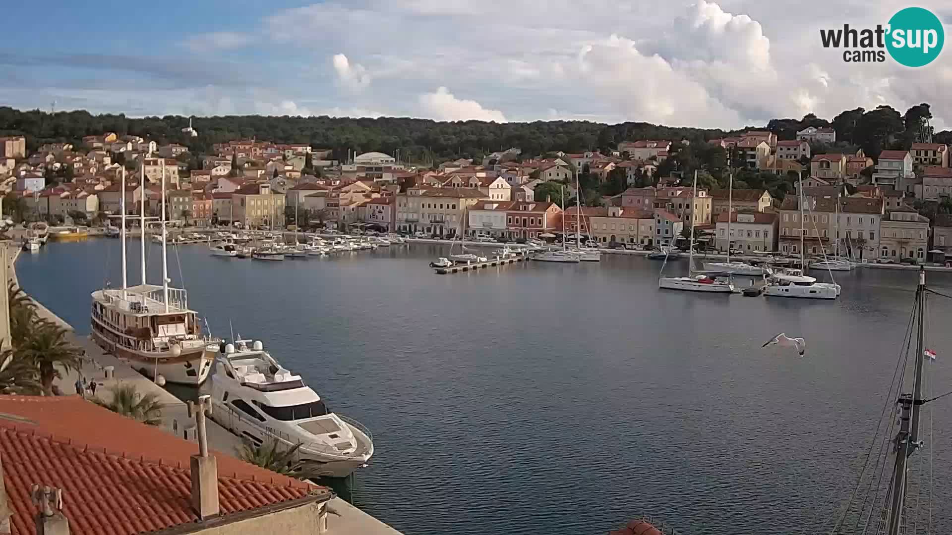 Spletna kamera – Mali Lošinj – Riva Lošinjskih kapitanov