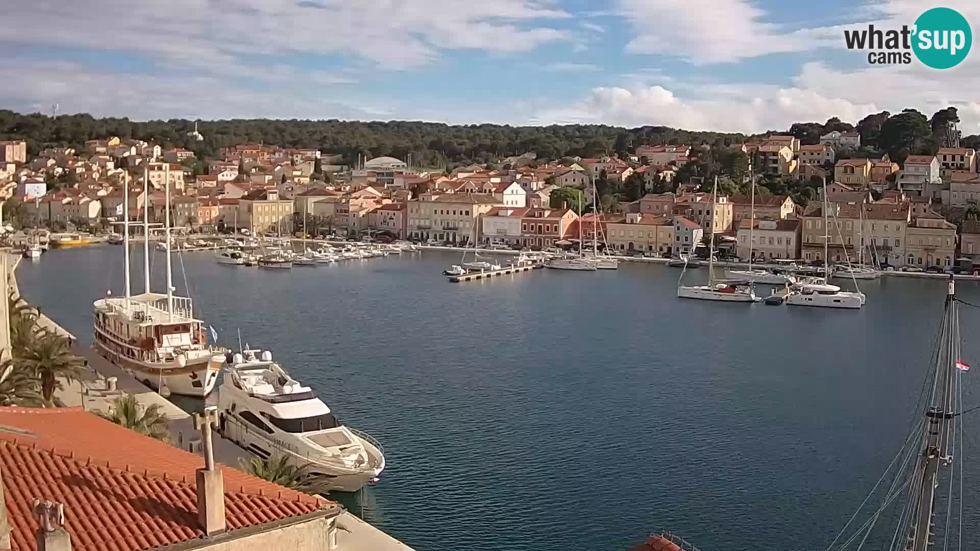 Webcam Mali Lošinj Riva Lošinjskih kapetana