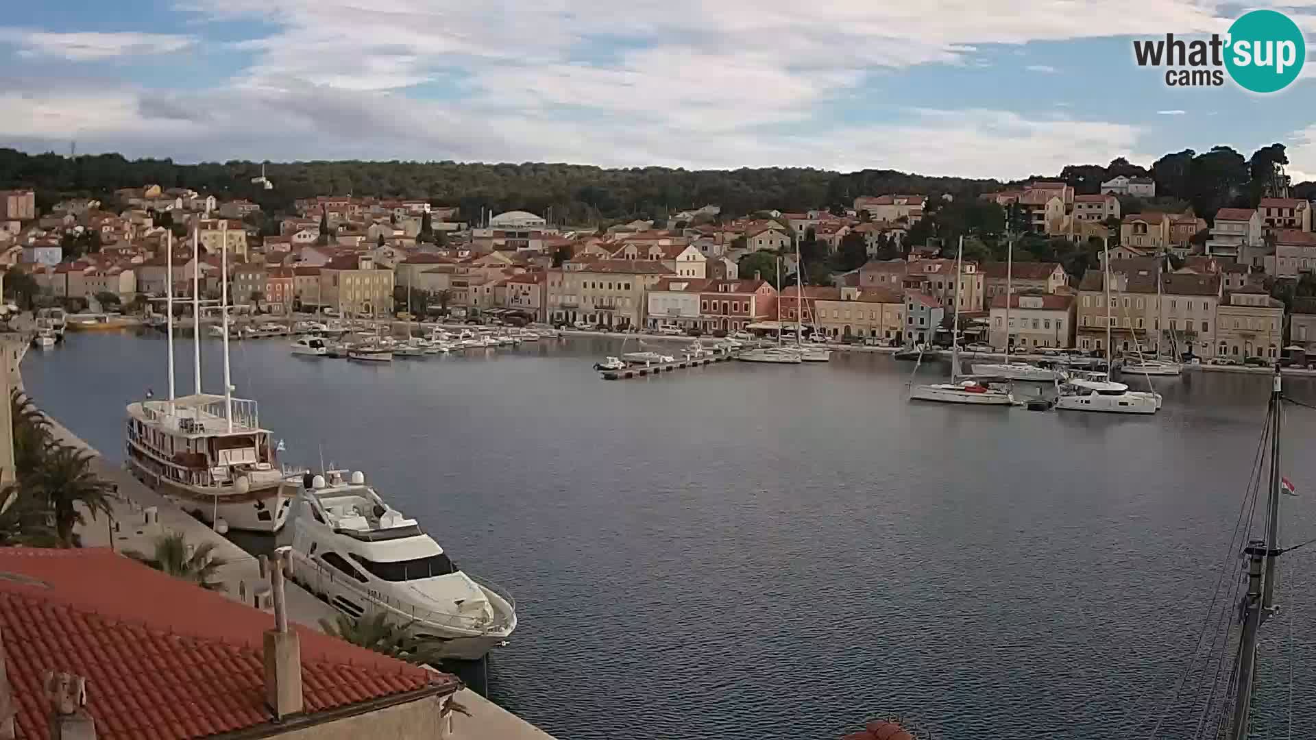 Webcam live – Lussinpiccolo – Riva dei capitani di Lussinpiccolo